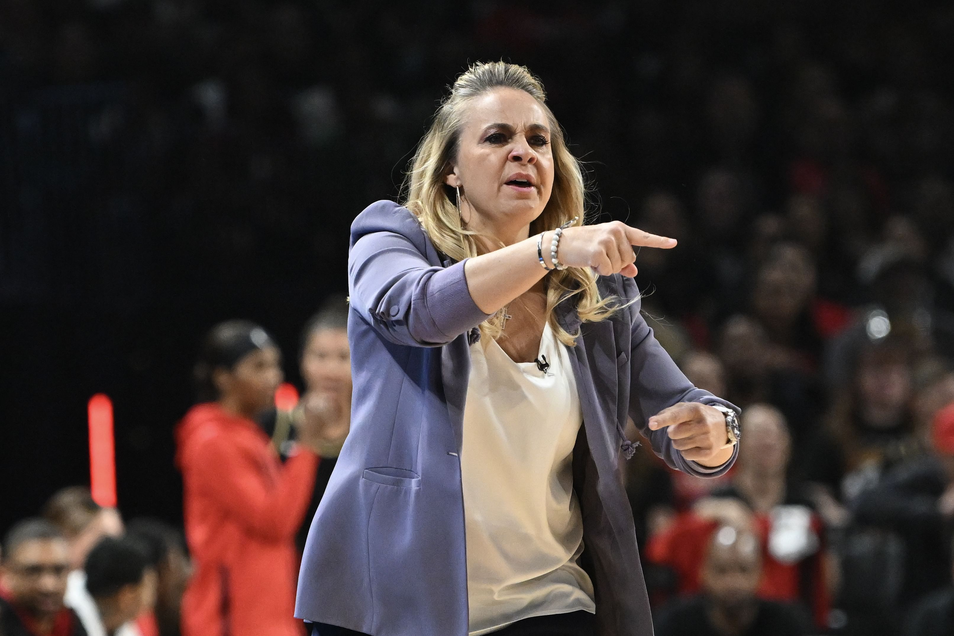 Las Vegas Aces coach Becky Hammon