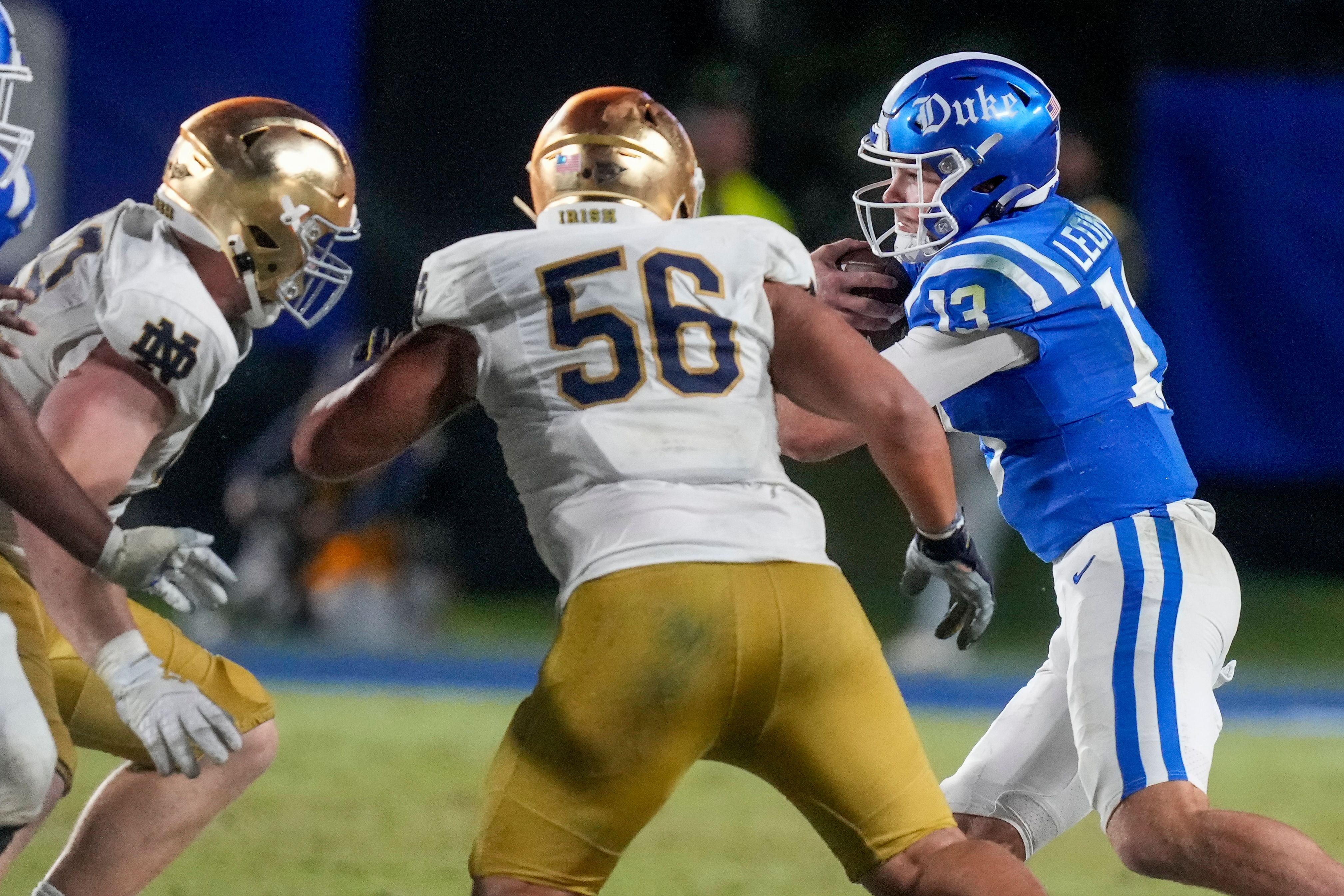 NCAA Football: Notre Dame at Duke