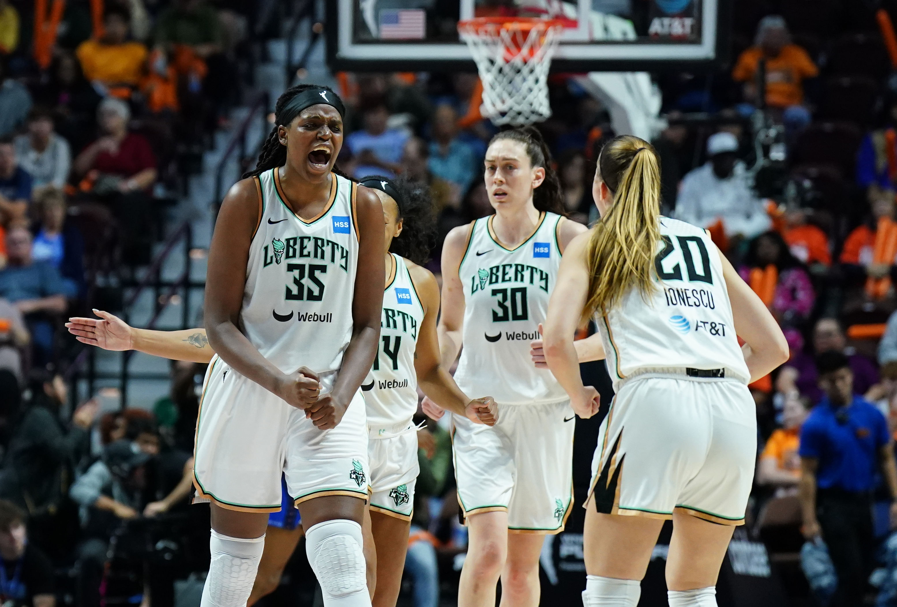 WNBA: Playoffs-New York Liberty at Connecticut Sun