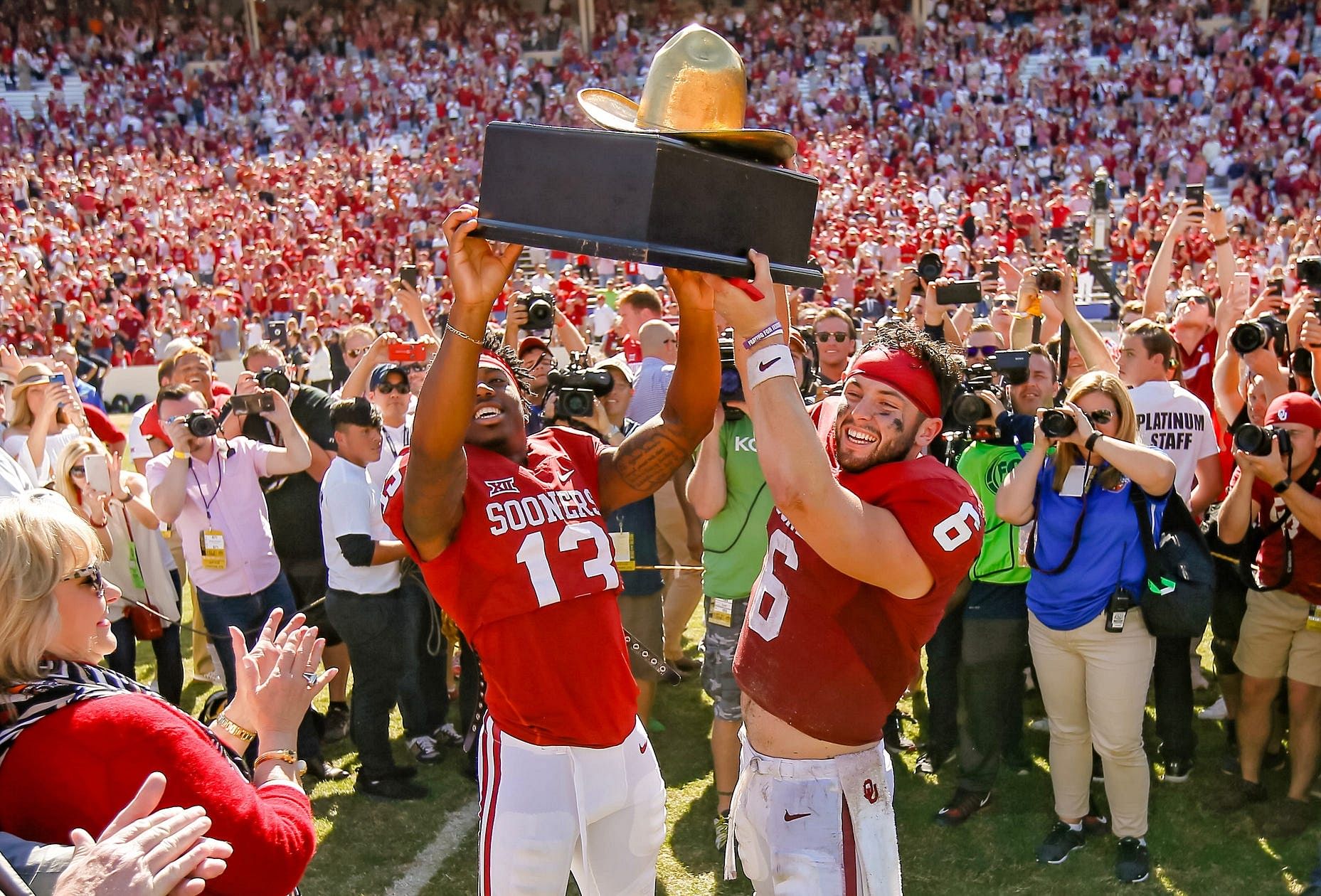 Former Oklahoma QB #6 Baker Mayfield