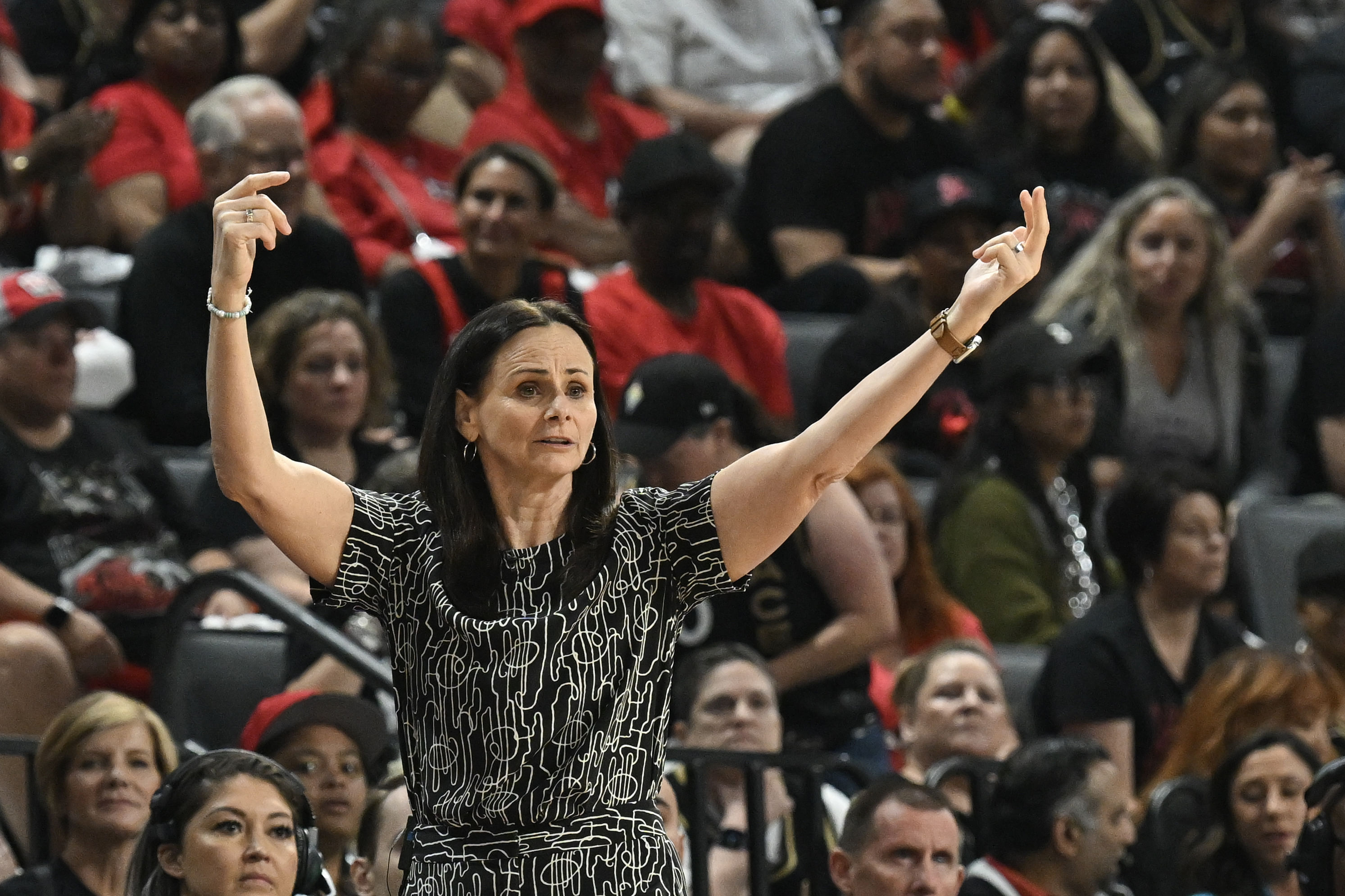 New York Liberty coach Sandy Brondello