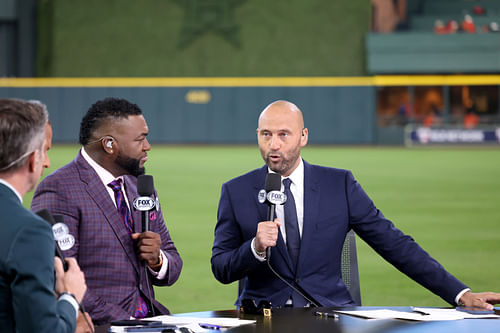 MLB - David Ortiz and Derek Jeter (Image via USA Today)