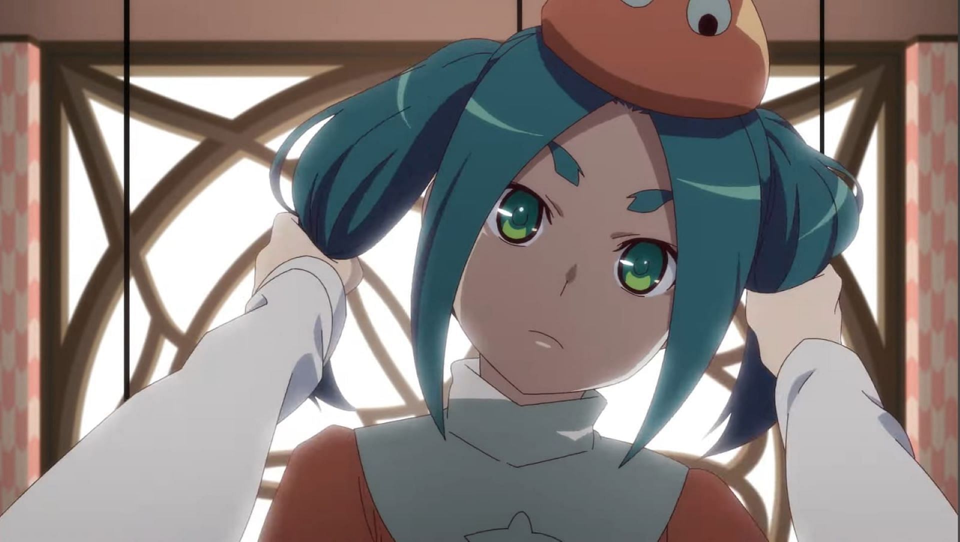 Yotsugi, as seen in the trailer (Image via SHAFT)