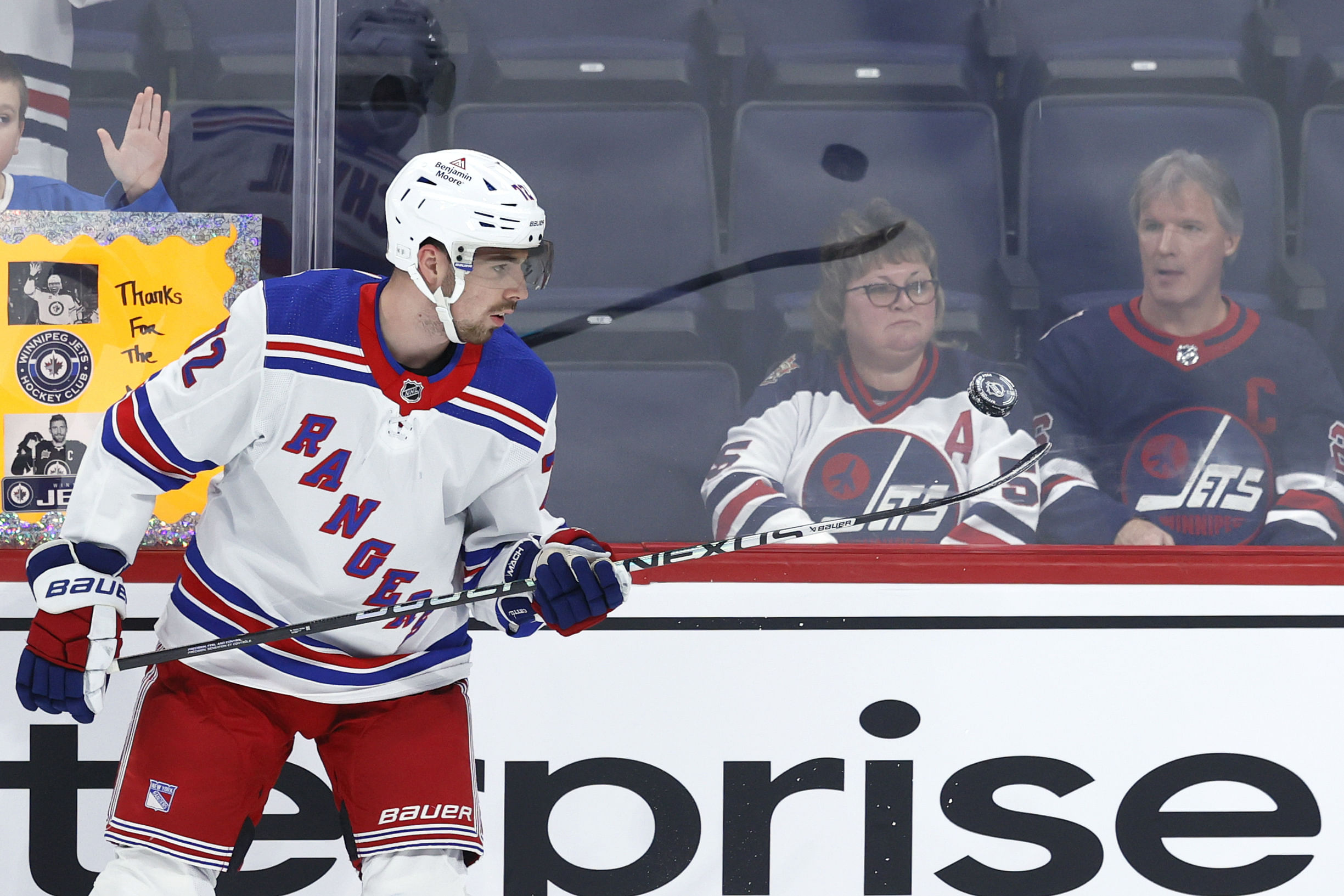 NHL: New York Rangers at Winnipeg Jets