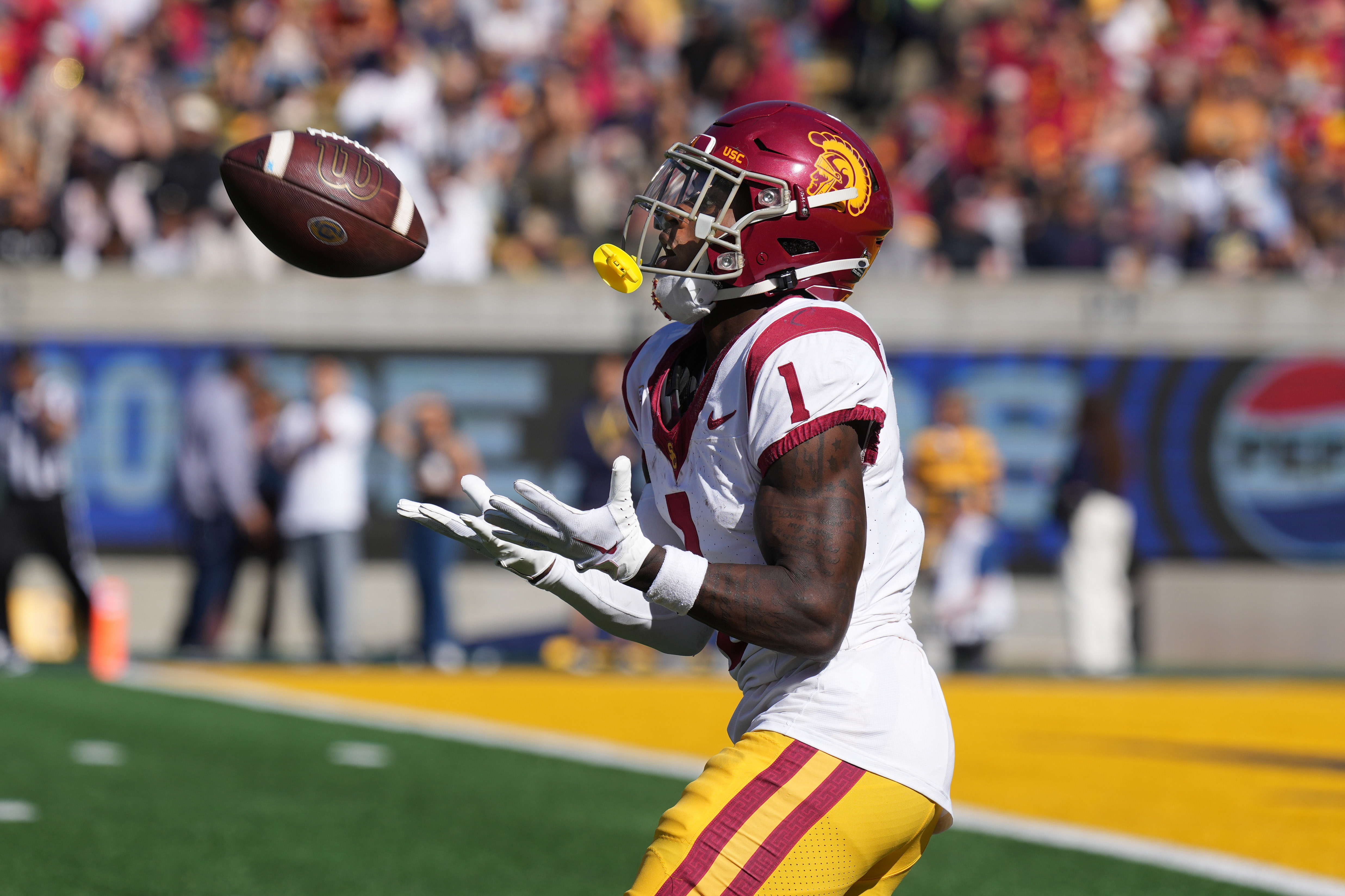 USC wide receiver Zachariah Branch