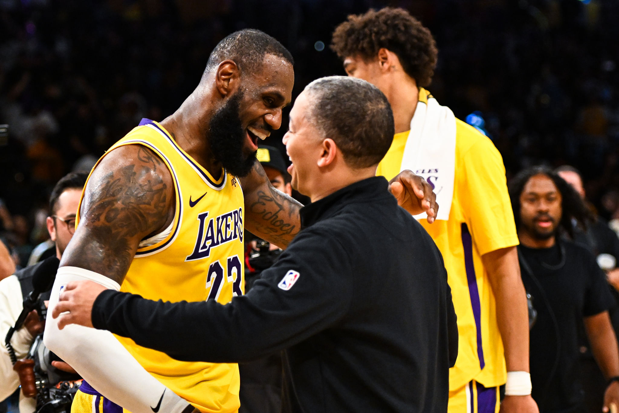 NBA: Los Angeles Clippers at Los Angeles Lakers