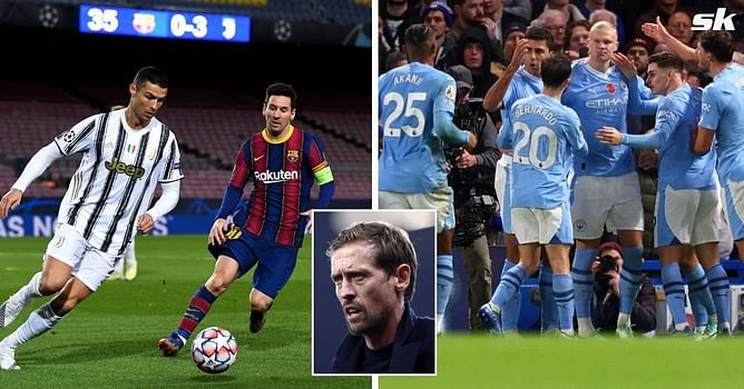 “It's like when Messi and Ronaldo were picking up the Ballon d’Or" - Peter Crouch makes interesting Manchester City comparison