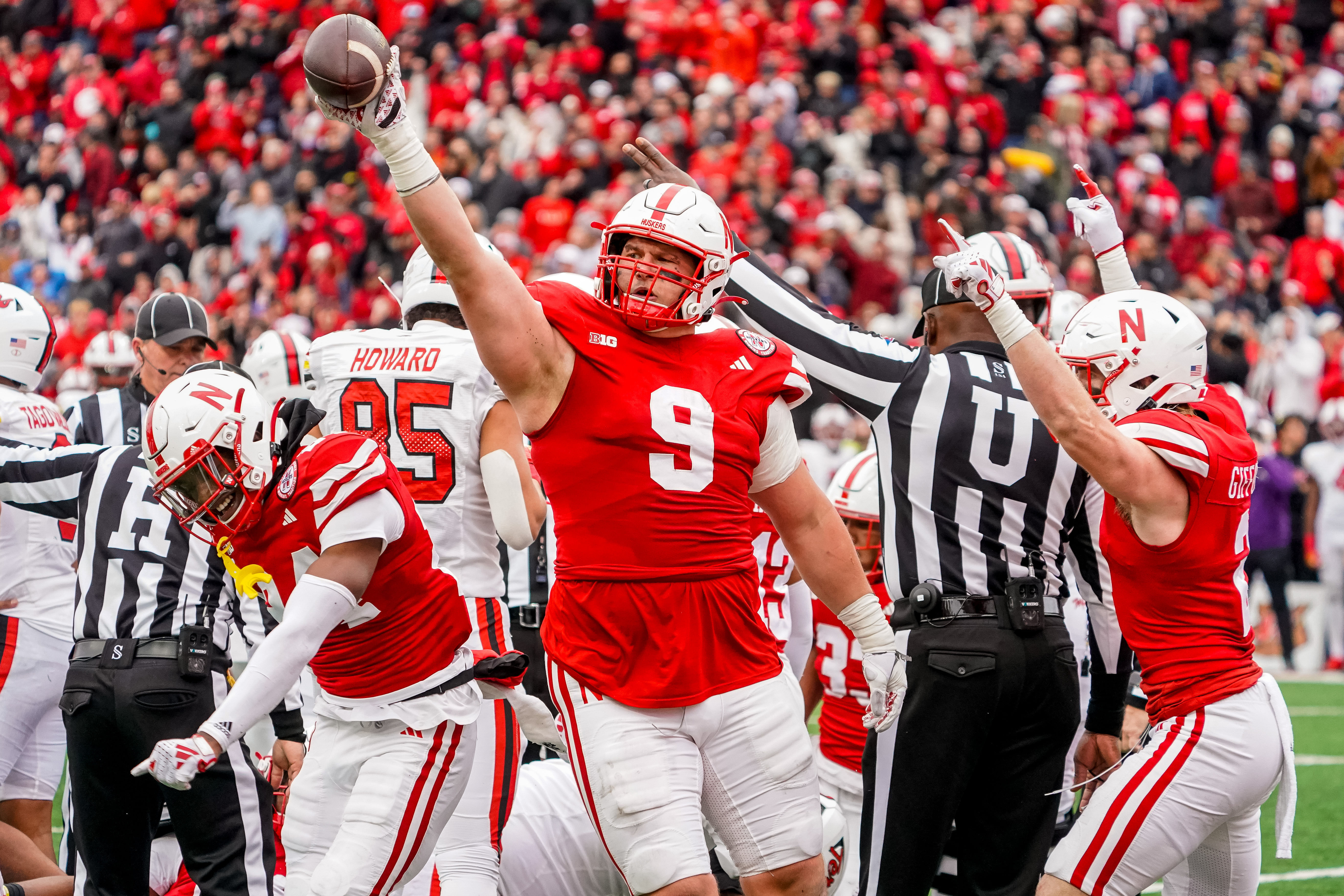 NCAA Football: Maryland at Nebraska