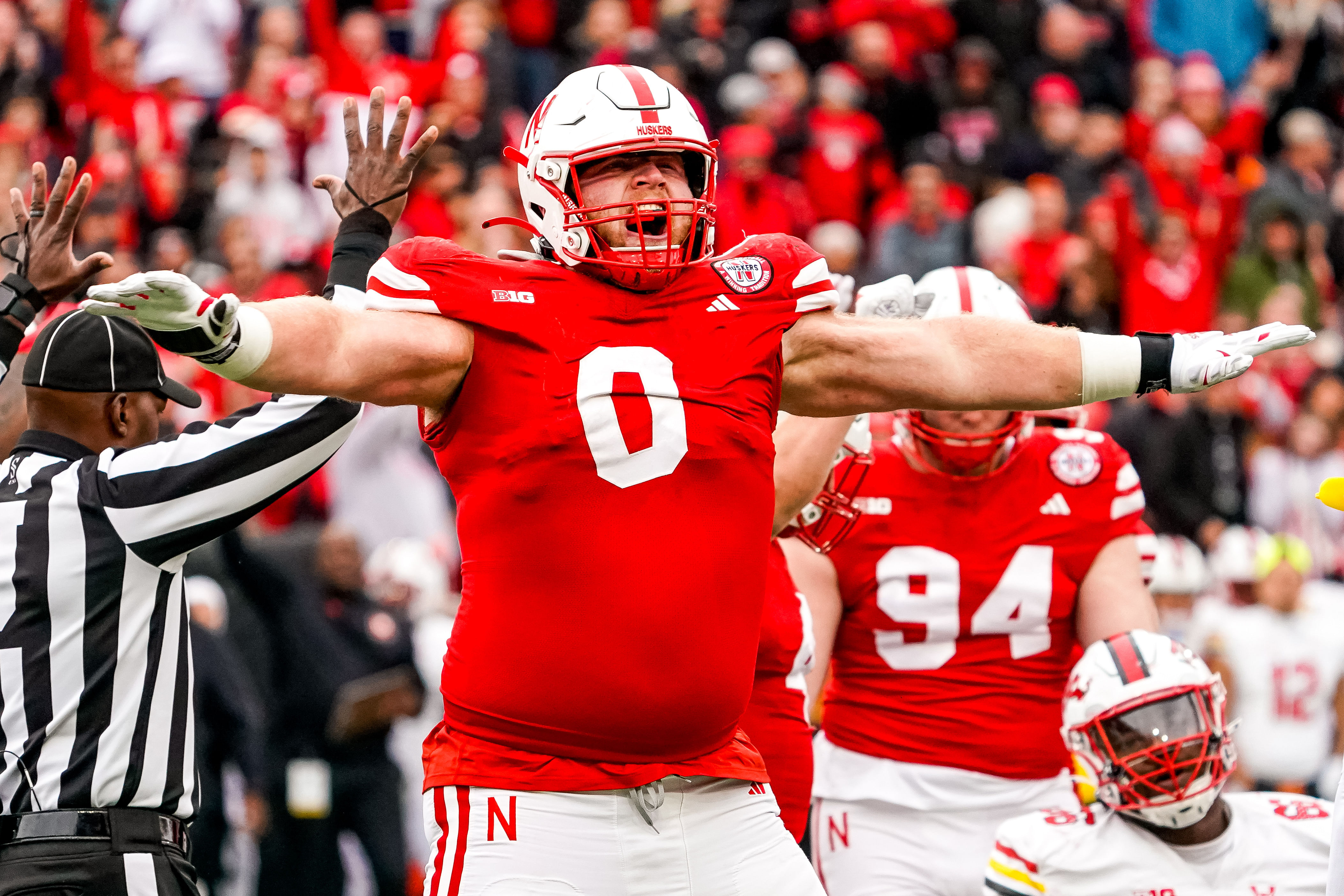 NCAA Football: Maryland at Nebraska