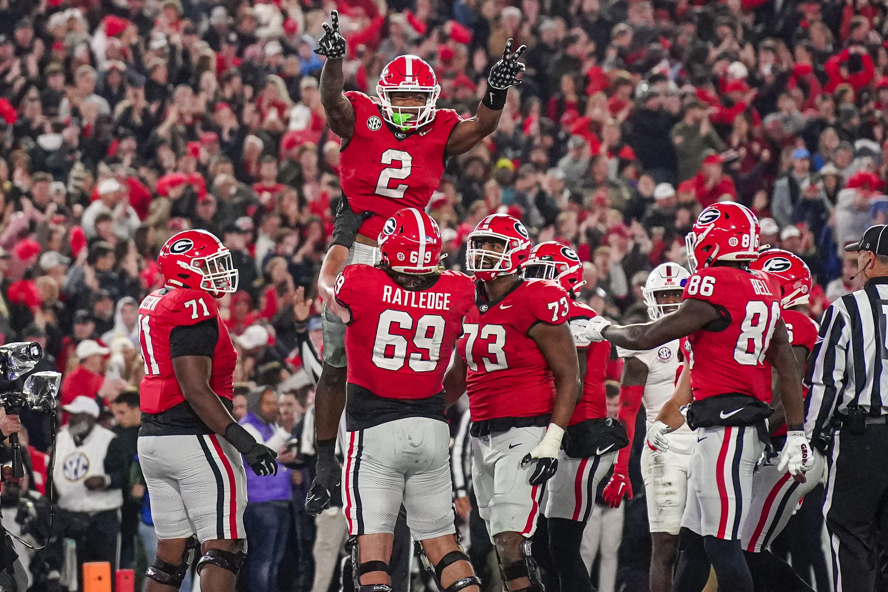 NCAA Football: Mississippi at Georgia