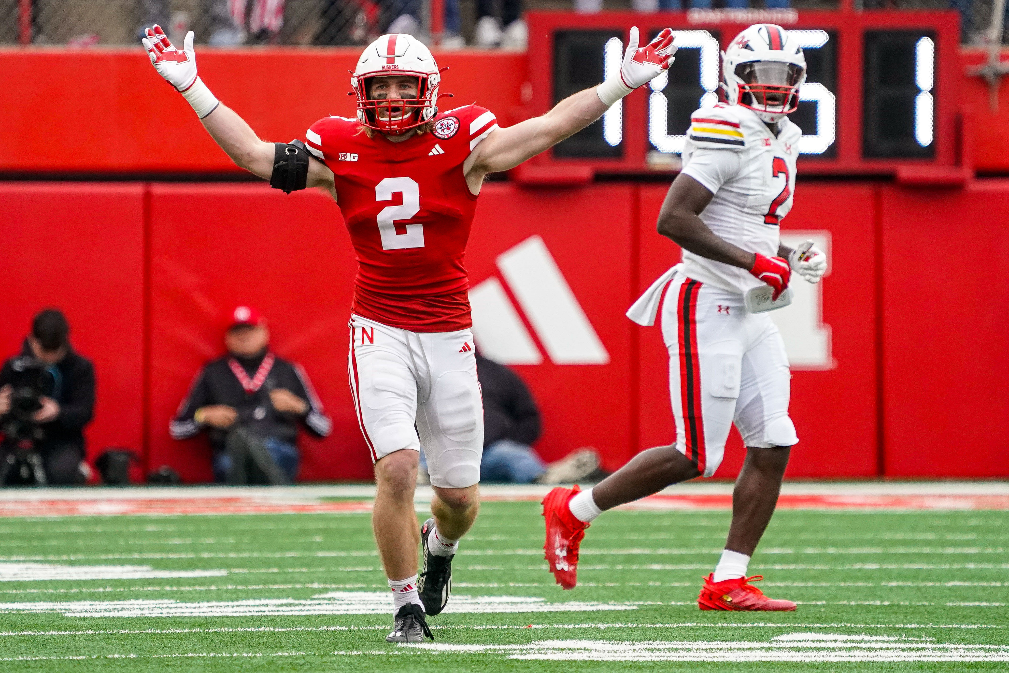 NCAA Football: Maryland at Nebraska