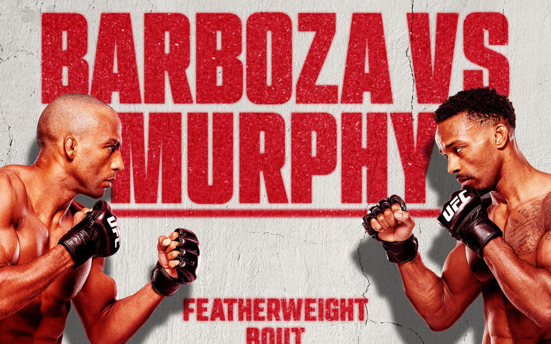 Edson Barboza and Lerone Murphy headline this weekend