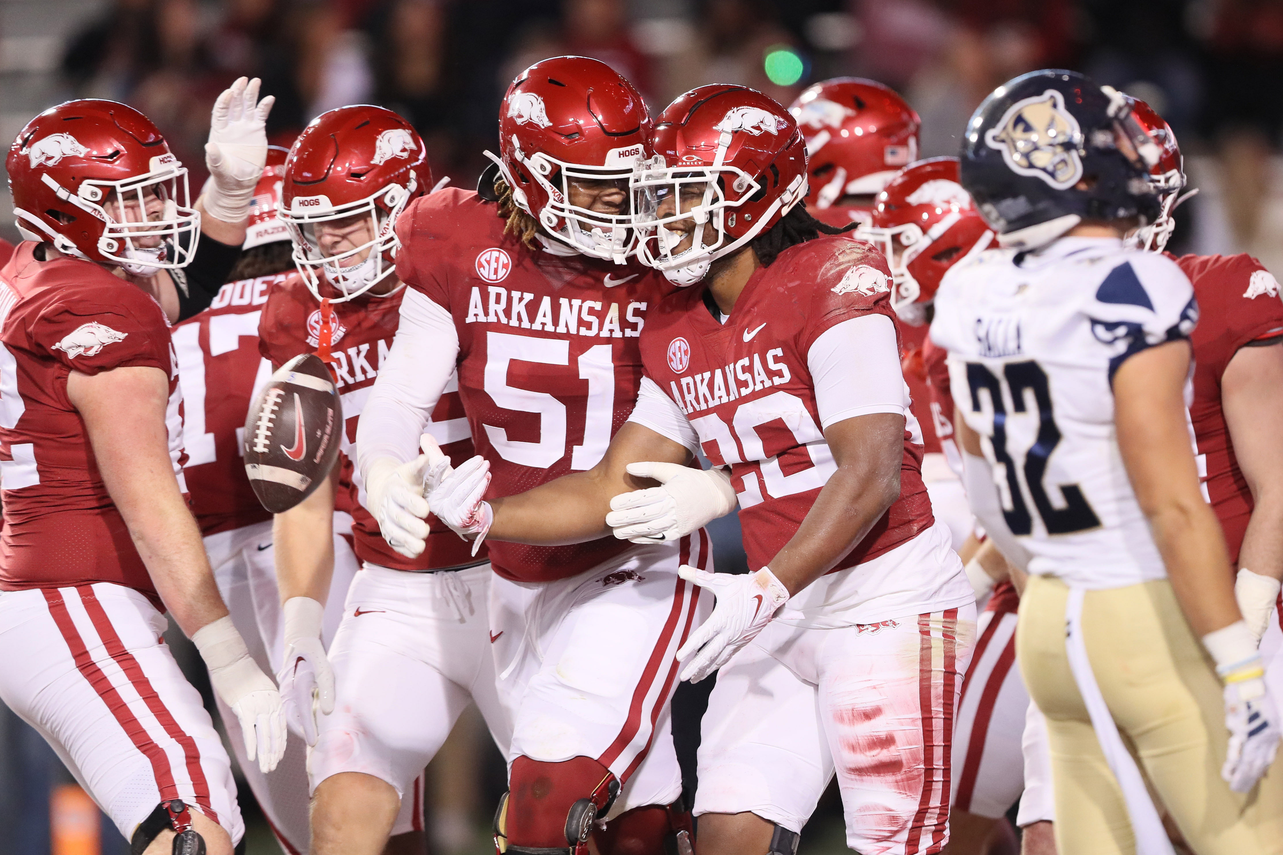 NCAA Football: Florida International at Arkansas