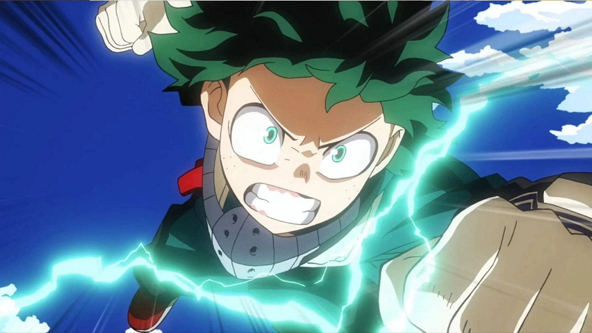 Izuku as shown in the anime (Image via Studio Bones)