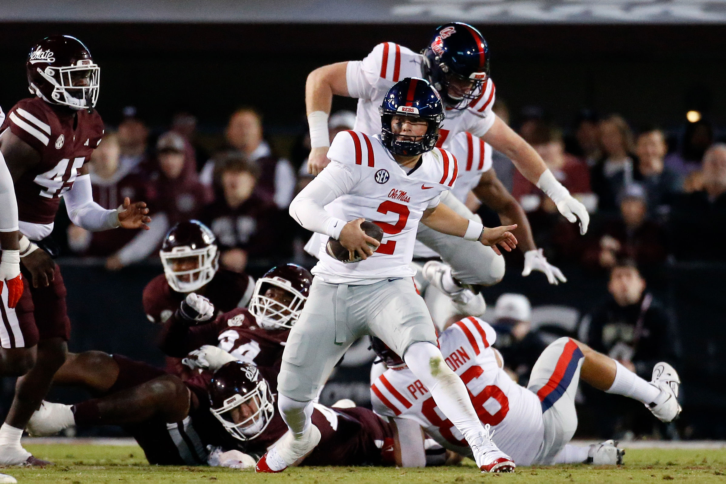 NCAA Football: Mississippi at Mississippi State