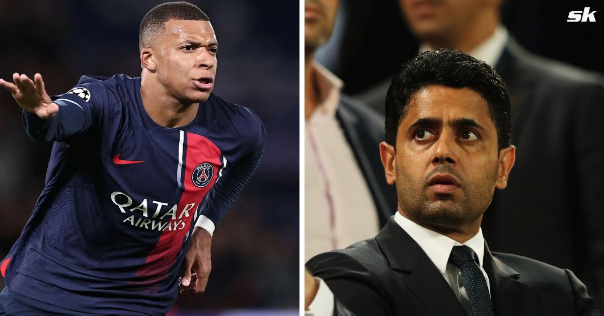 Kylian Mbappe and PSG president Nasser Al-Khelaifi embroiled in ...