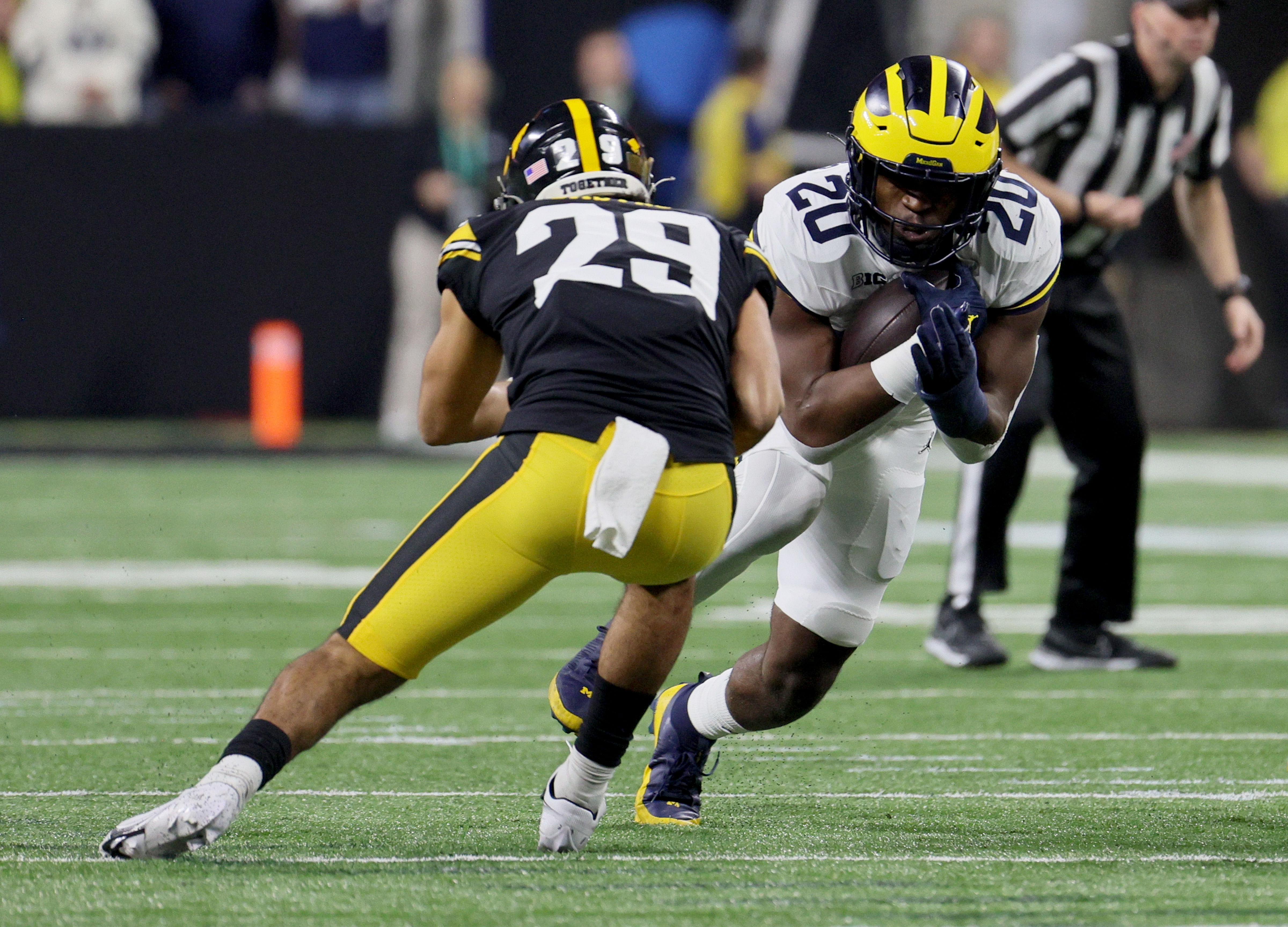 NCAA Football: Big Ten Football Championship-Michigan at Iowa