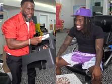 "I know you needed this" - Kai Cenat trolls Kevin Hart by gifting him a stepping stool live on stream