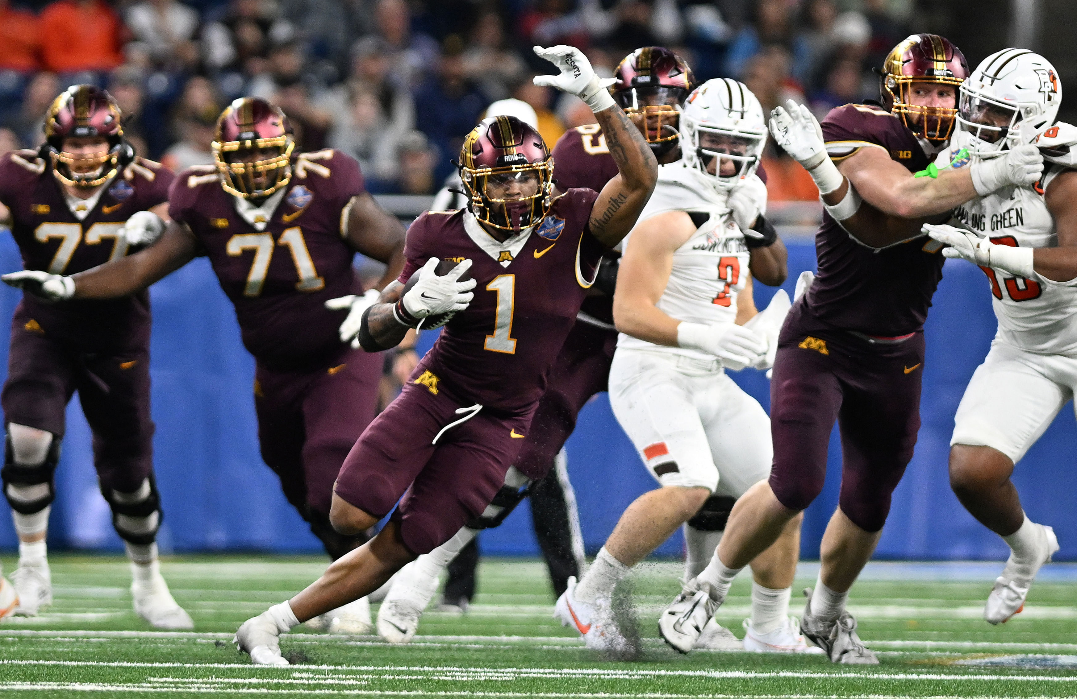 NCAA Football: Quick Lane Bowl-Bowling Green at Minnesota