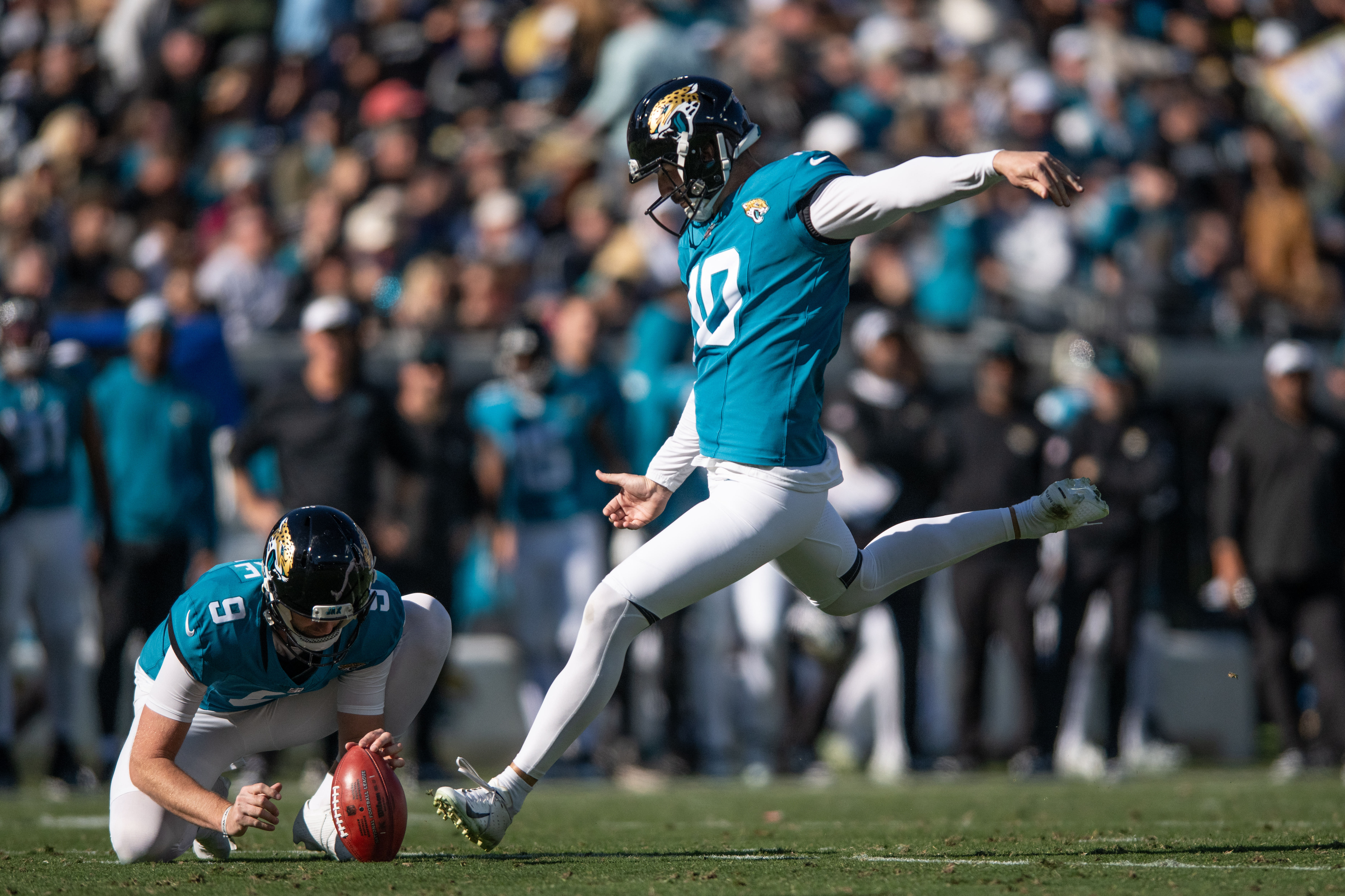 Former Jacksonville Jaguars kicker Brandon McManus