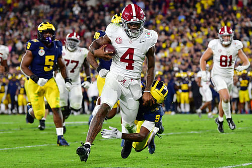 NCAA Football: Rose Bowl-Alabama at Michigan