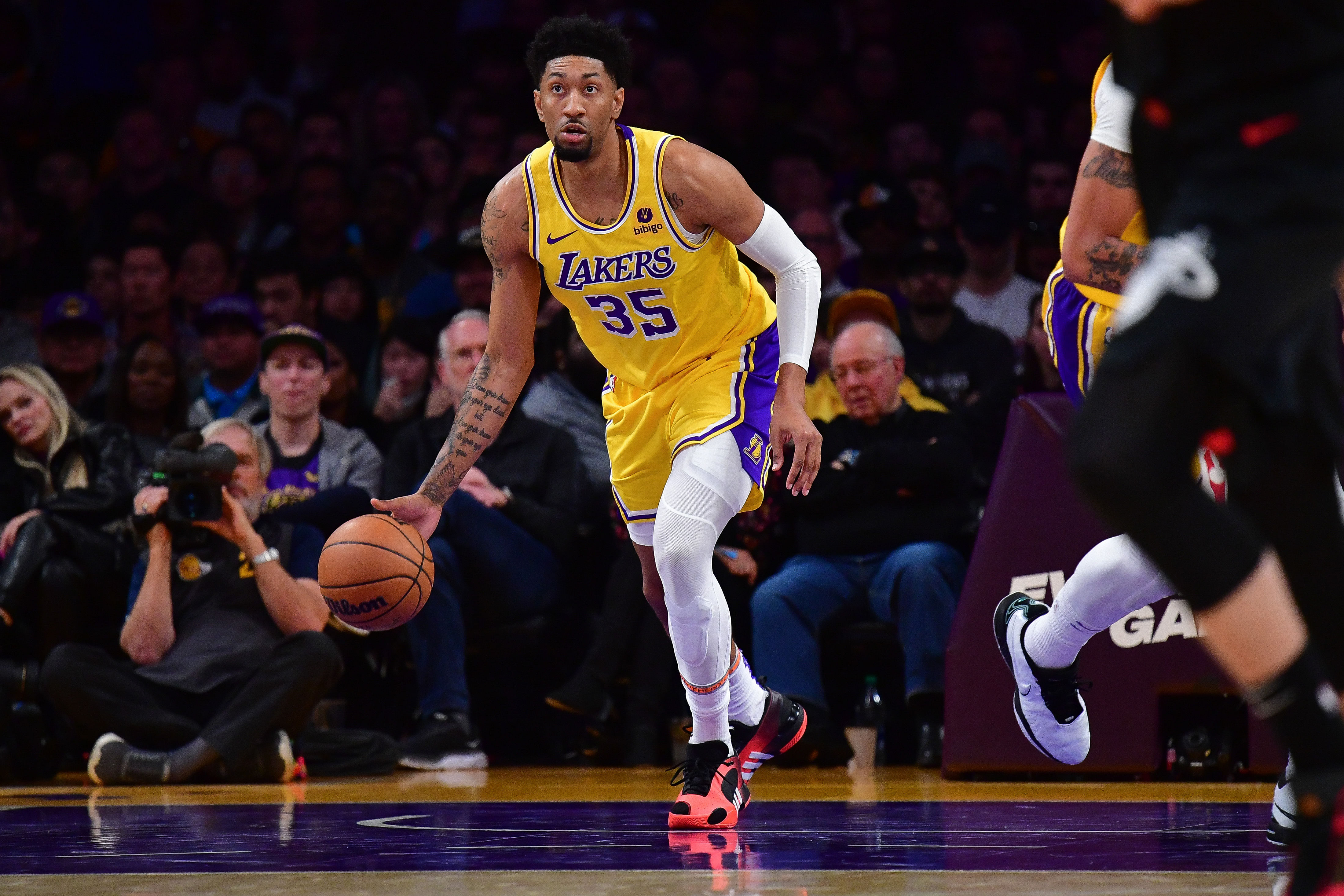 NBA: Miami Heat at Los Angeles Lakers