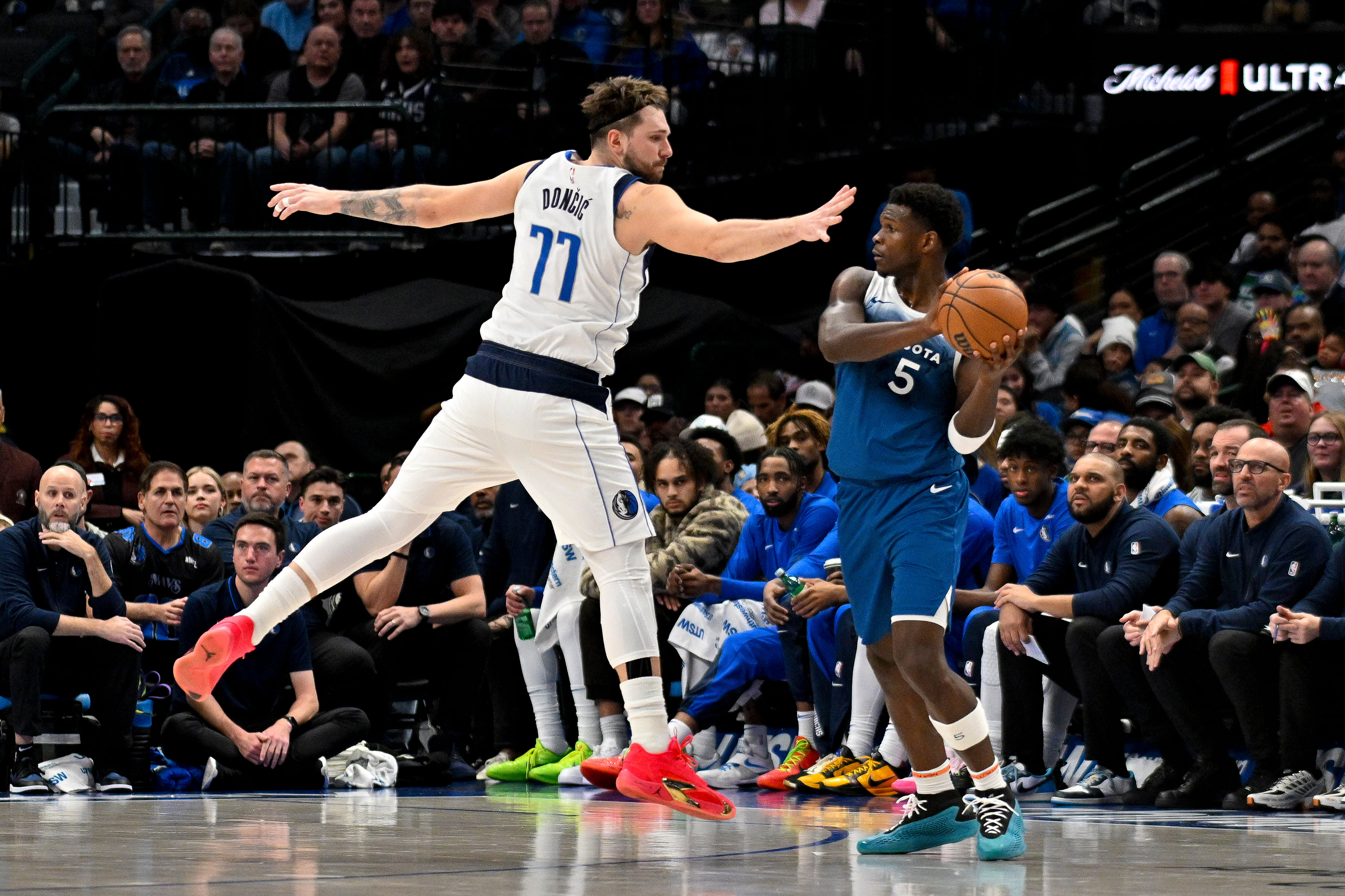 NBA: Minnesota Timberwolves at Dallas Mavericks