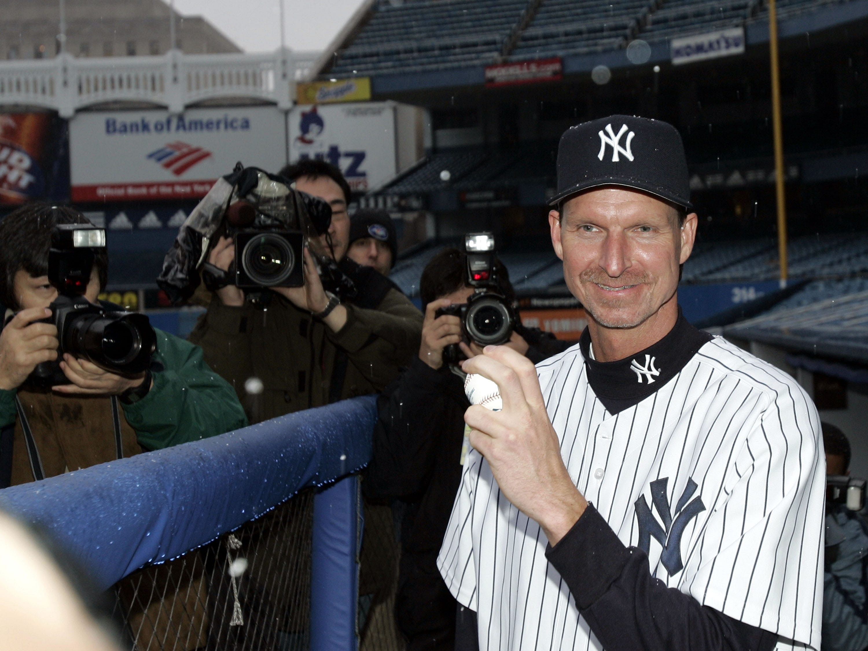 New York Yankees - Randy Johnson (Image via USA Today)