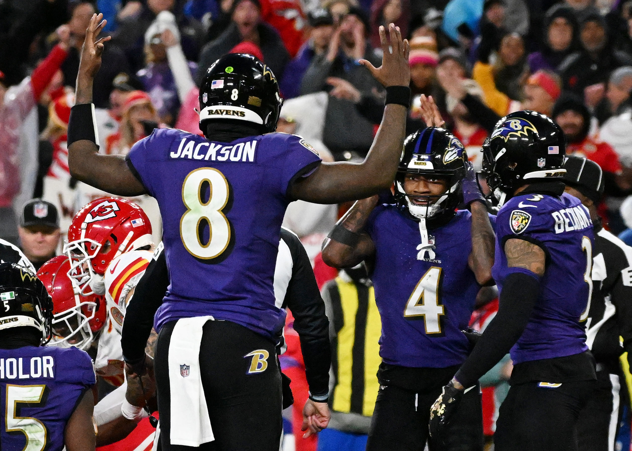 NFL: AFC Championship-Kansas City Chiefs at Baltimore Ravens