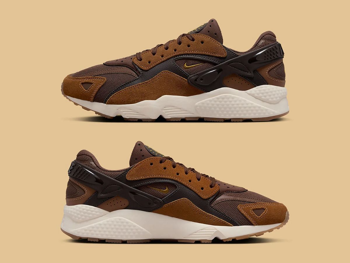 Nike Air Huarache Runner &ldquo;Cacao Wow&rdquo; sneakers (Image via Twitter/@fullress)