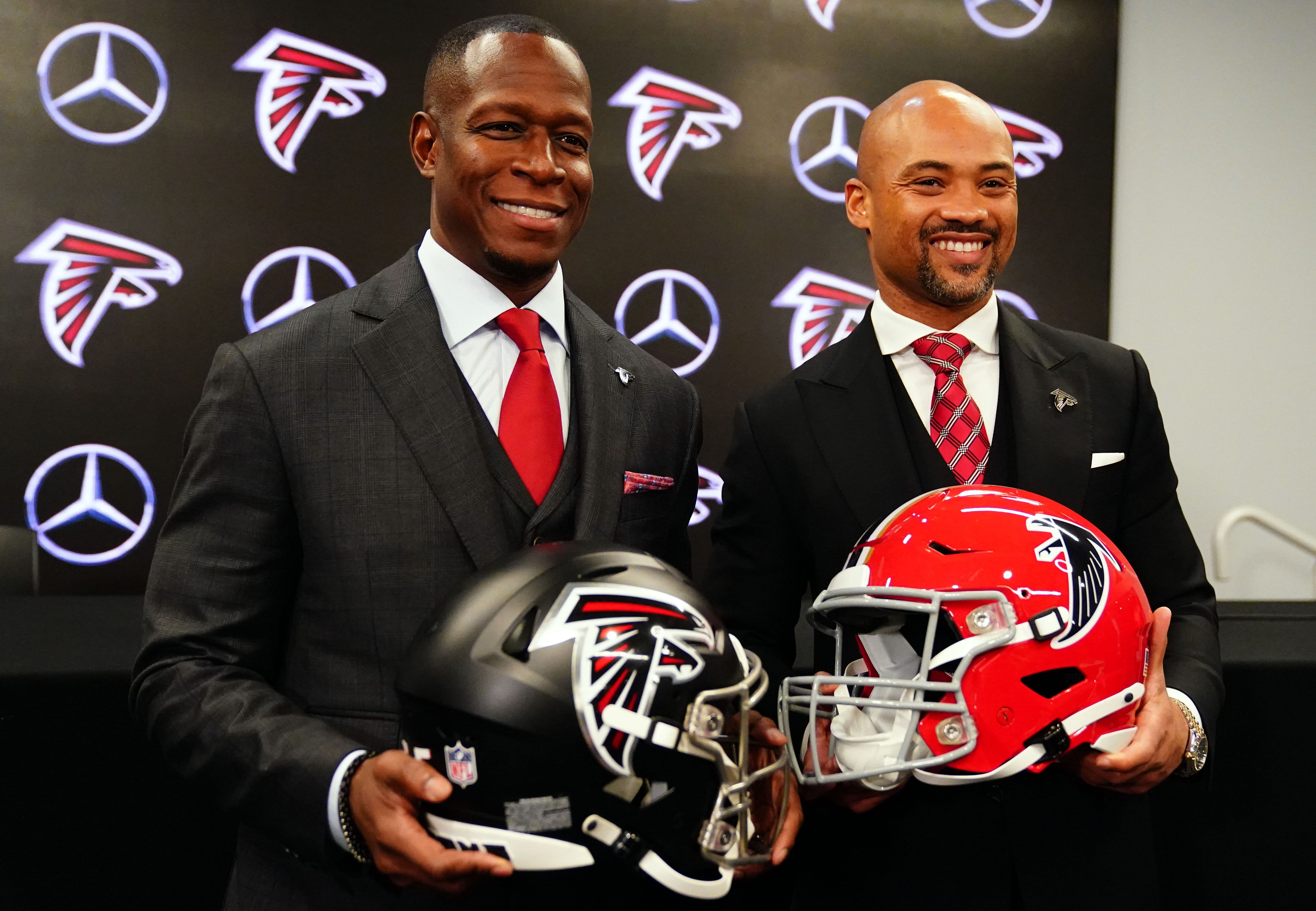 NFL: Atlanta Falcons coach Raheem Morris Introductory Press Conference