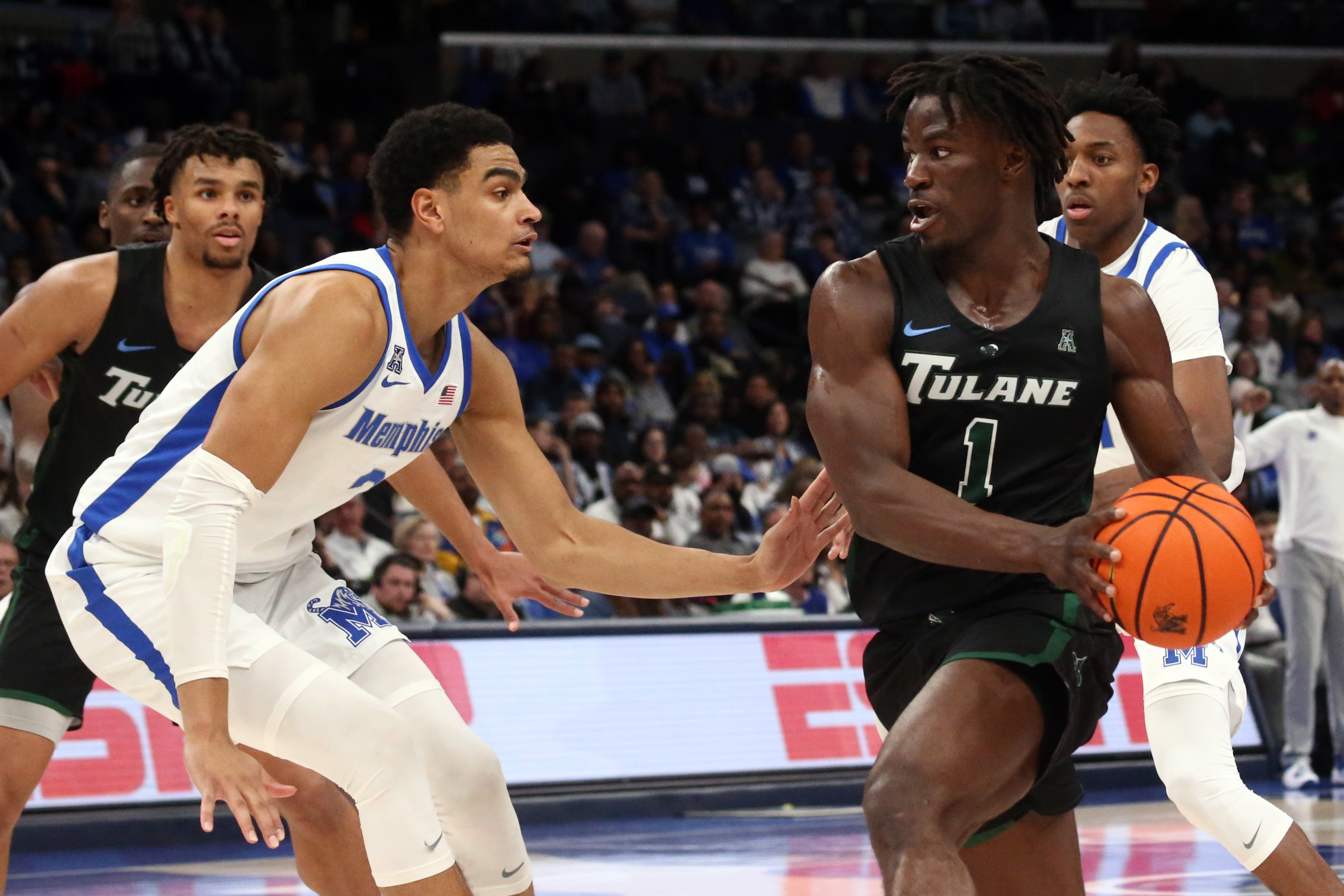 NCAA Basketball: Tulane at Memphis