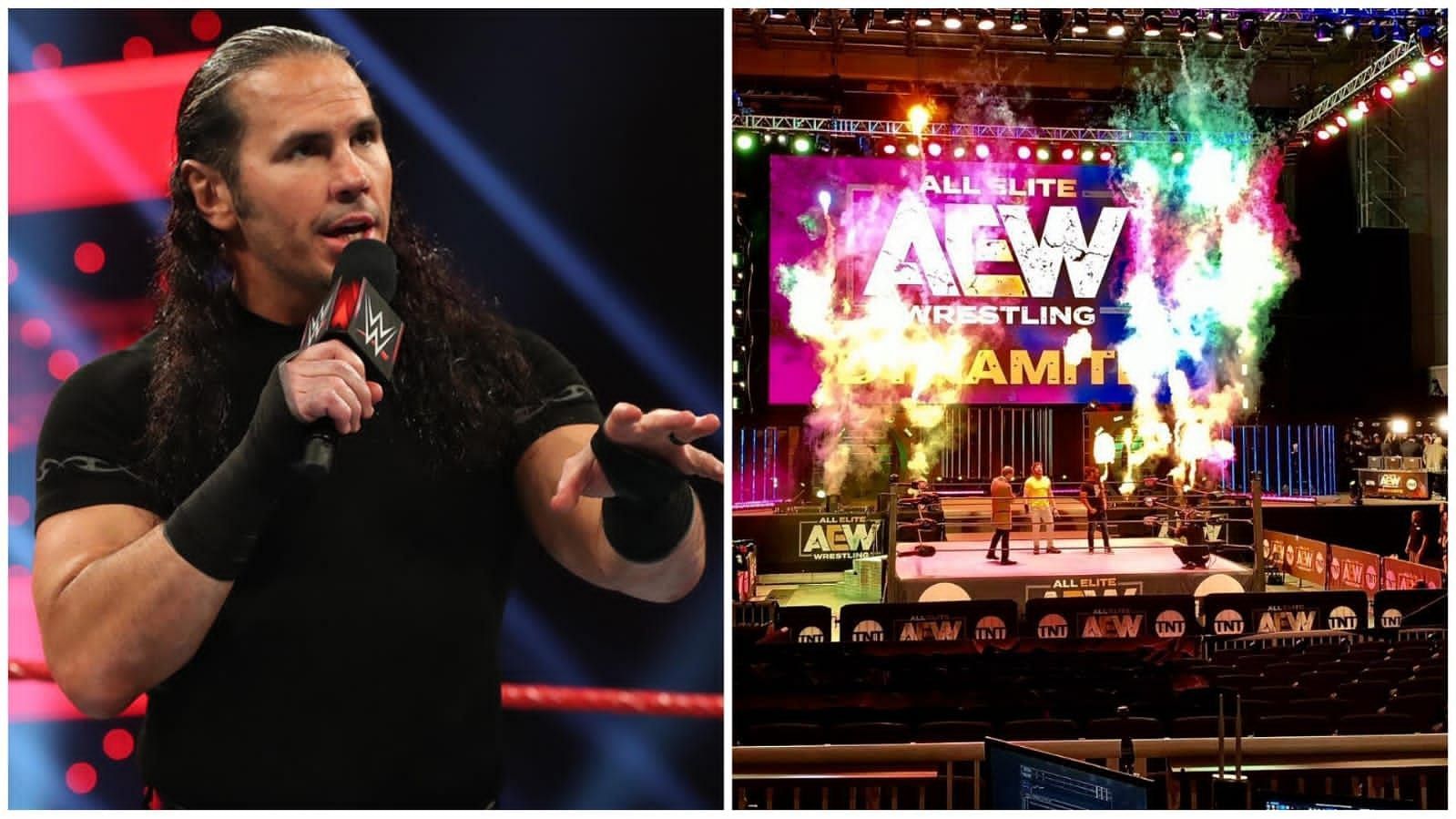 Matt Hardy left AEW last month