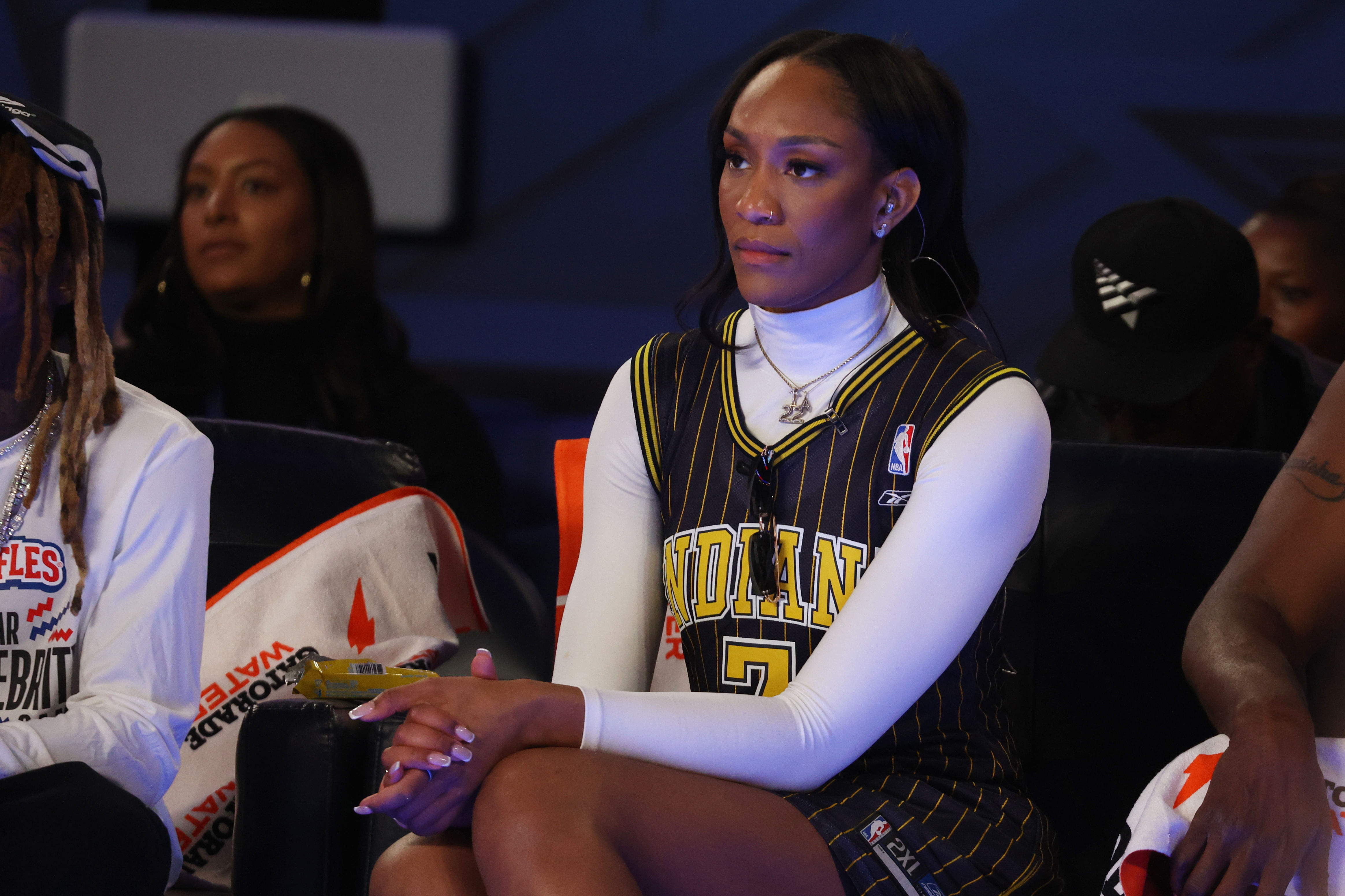 NBA: All Star Celebrity Game-Shannon at Stephen A