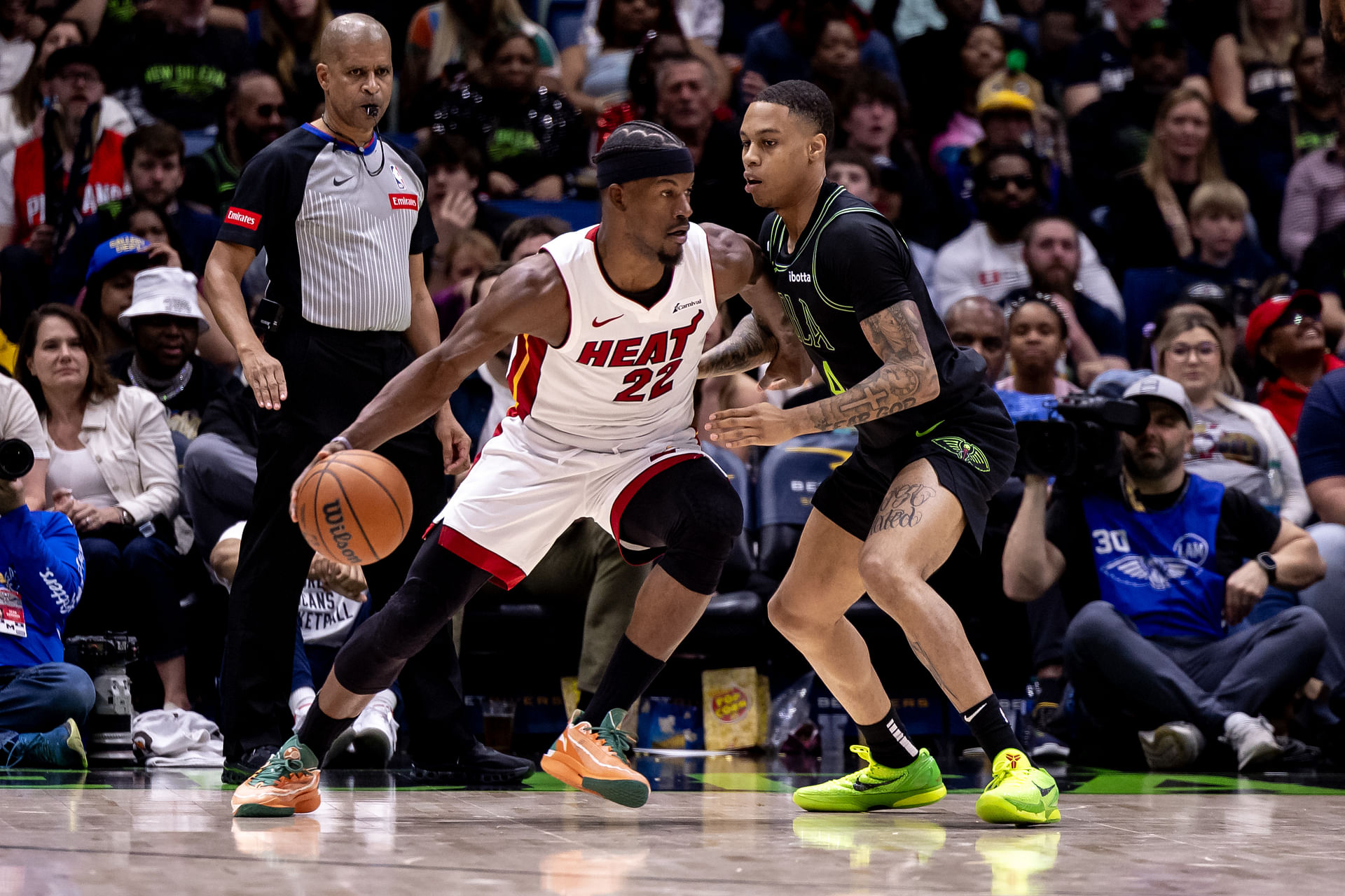 NBA: Miami Heat at New Orleans Pelicans