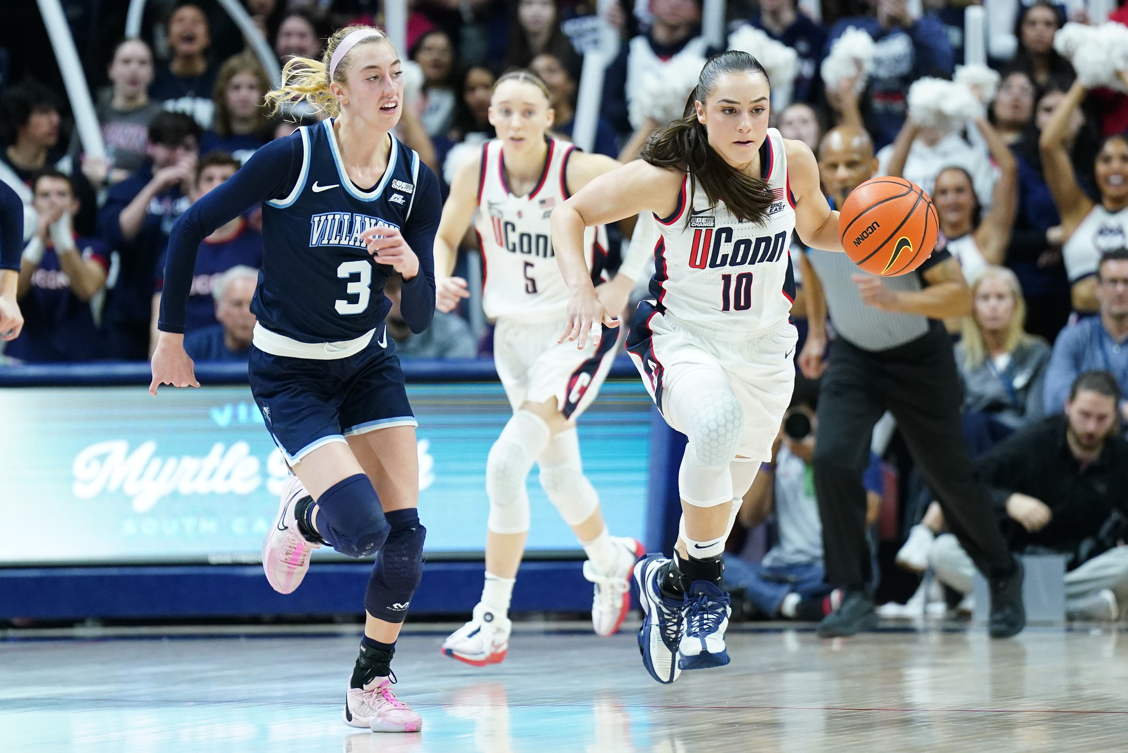 NCAA Womens Basketball: Villanova at Connecticut