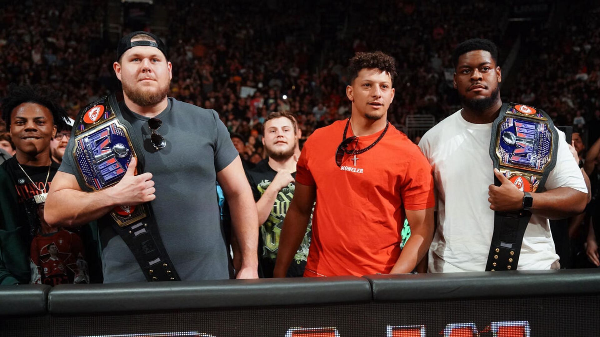 Patrick Mahomes made quite the appearance on RAW