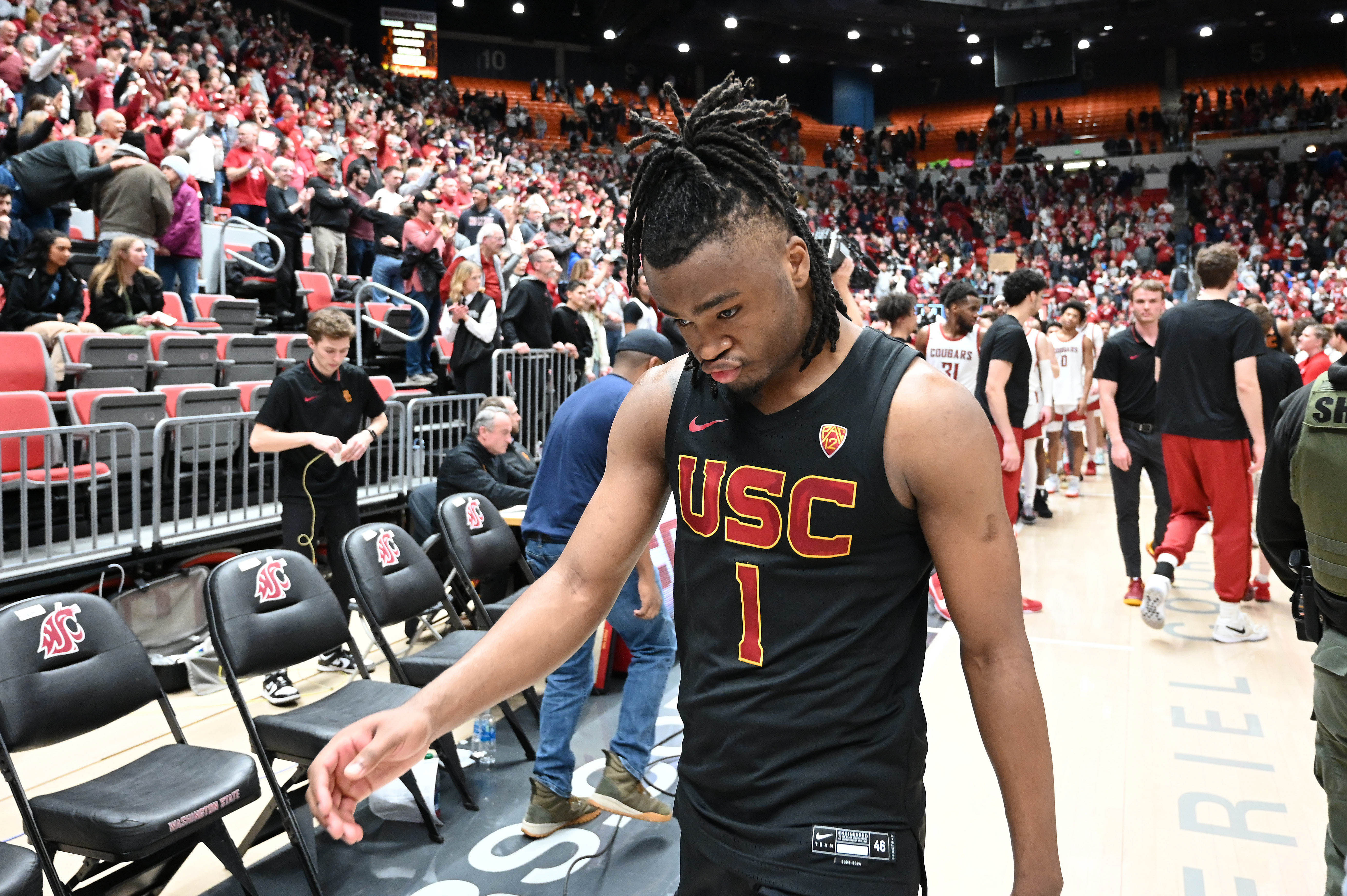 NCAA Basketball: Southern California at Washington State