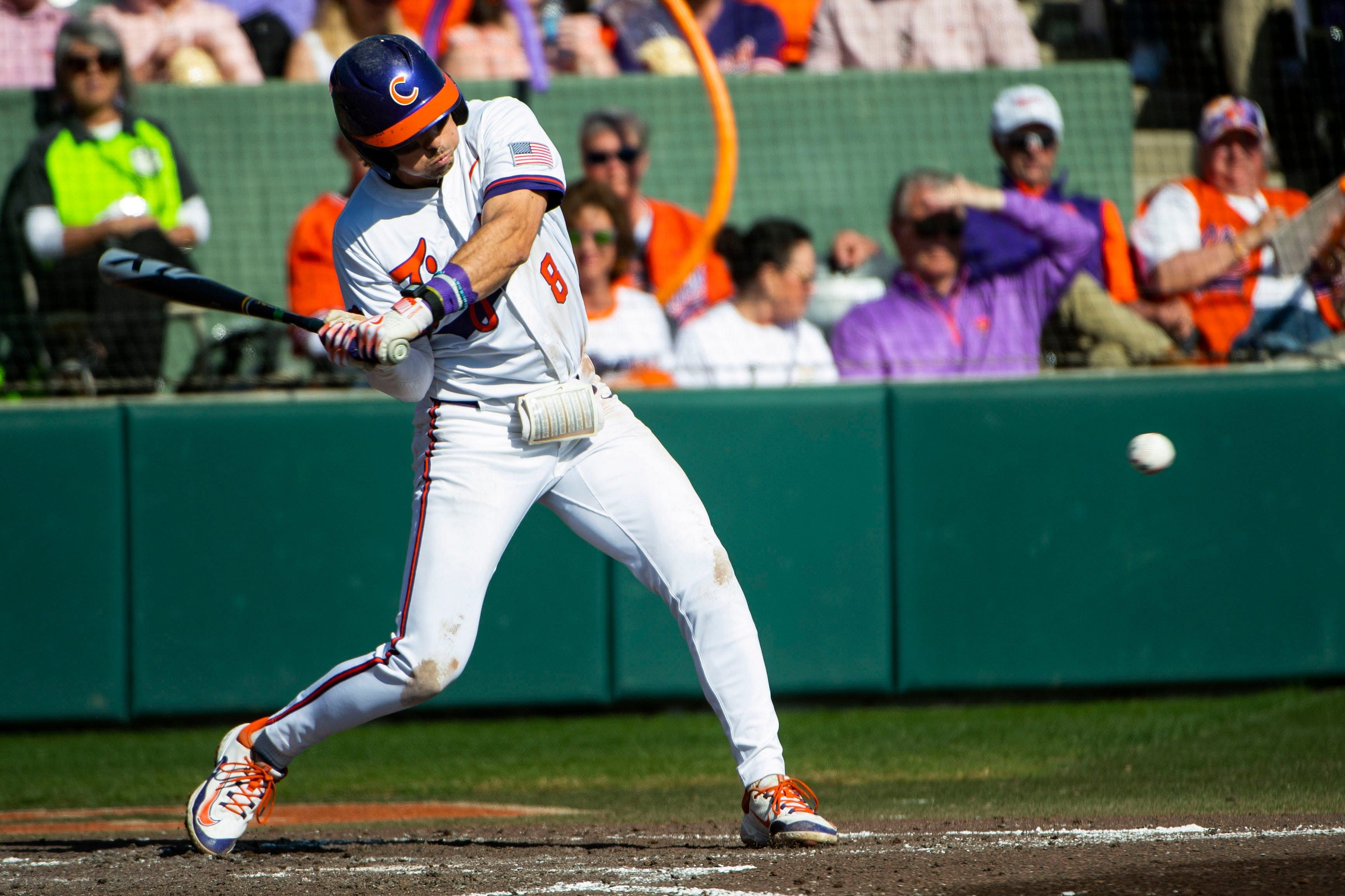 Blake Wright is the hottest batter for Clemson as he has a 13-game hitting streak.