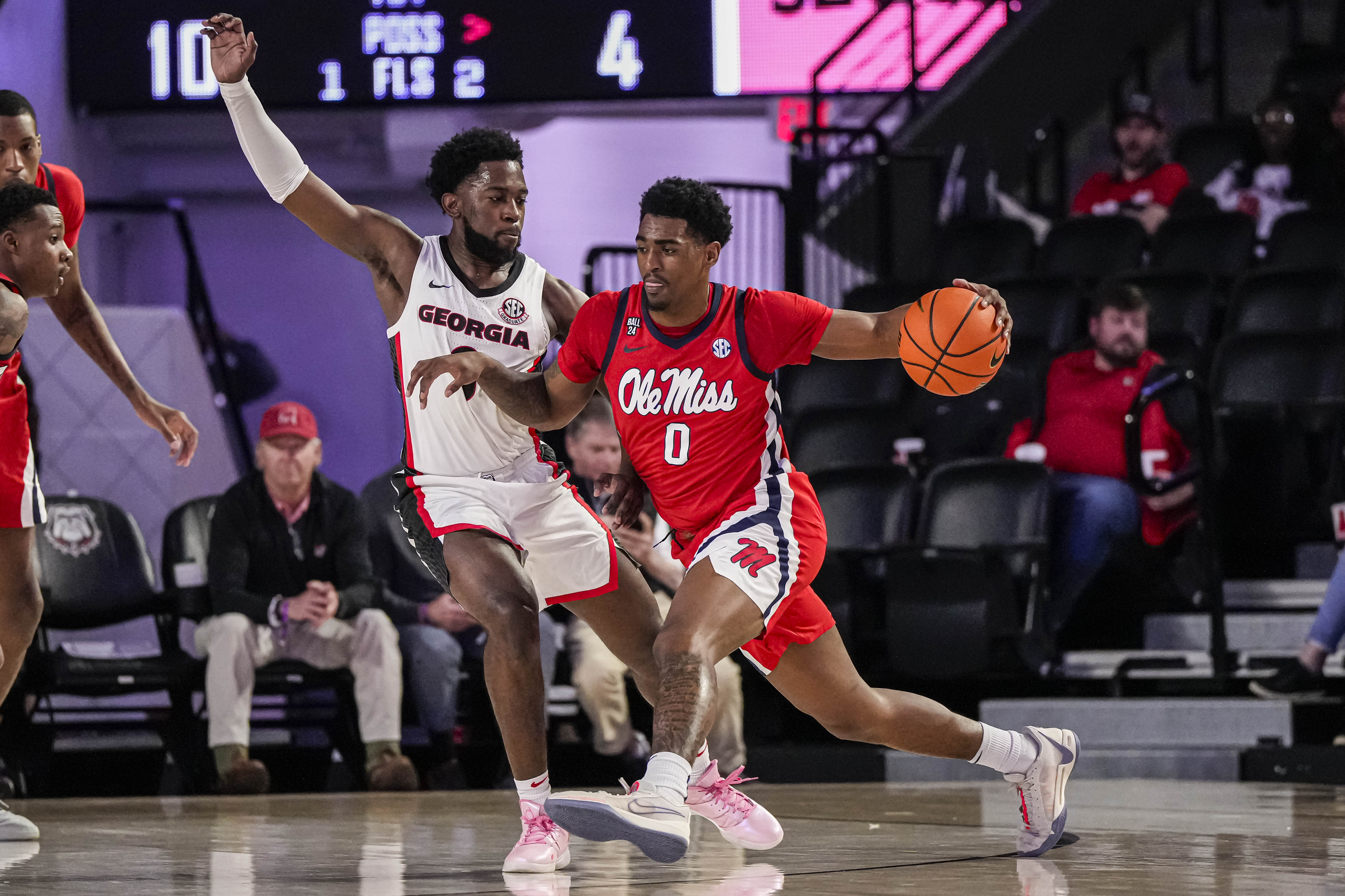 NCAA Basketball: Mississippi at Georgia