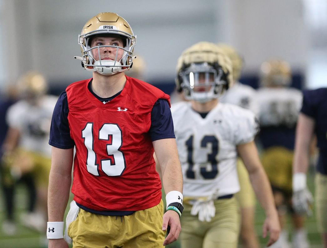 Notre Dame quarterbacks 2024 Who is likely to start for Marcus Freeman