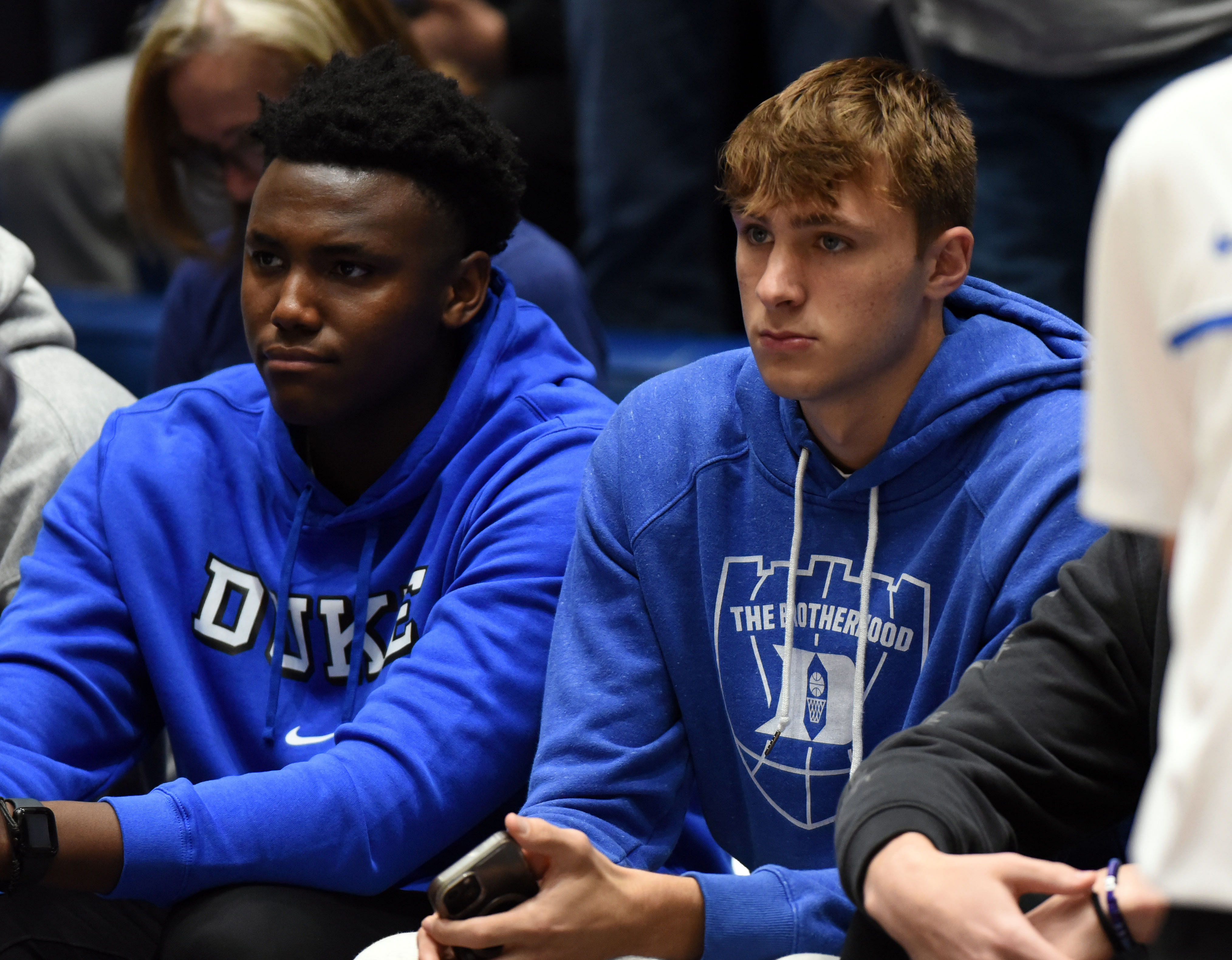 Cooper Flagg (R) has committed to Duke