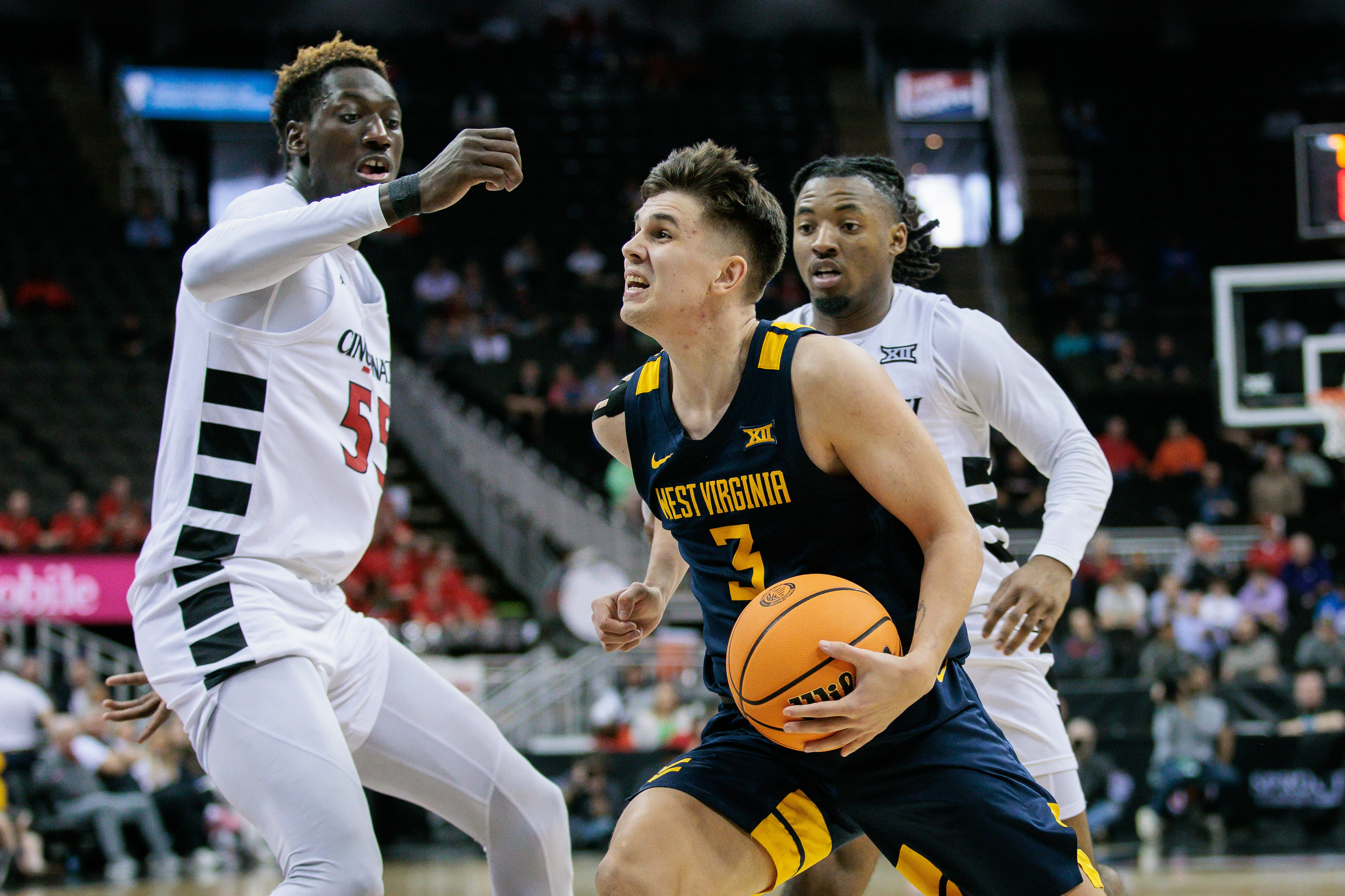 NCAA Basketball: Big 12 Conference Tournament First Round- West Virginia vs Cincinnati