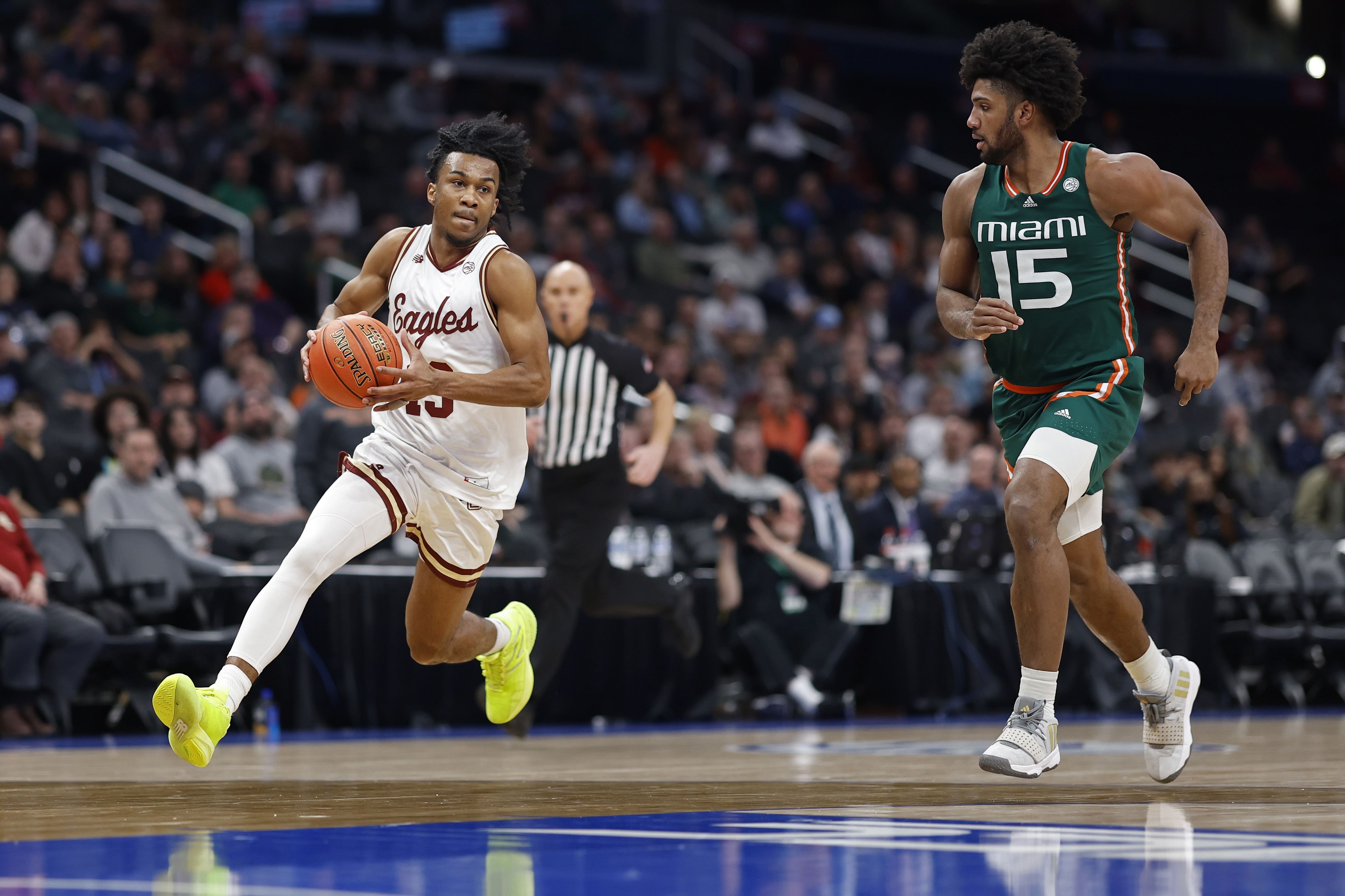 NCAA Basketball: ACC Conference Tournament First Round-Miami vs Boston College