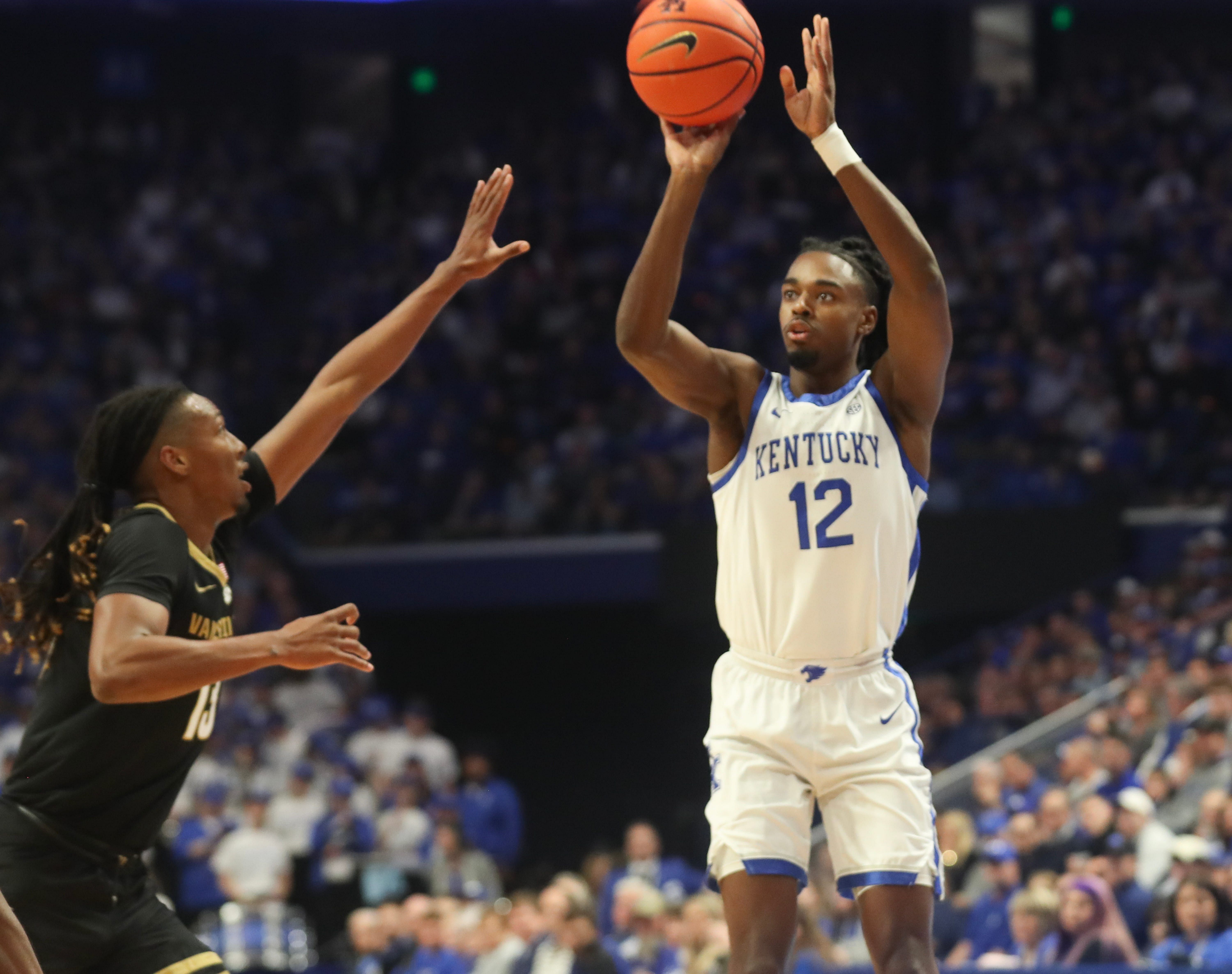 Kentucky guard Antonio Reeves is a 2024 NBA Draft hopeful.