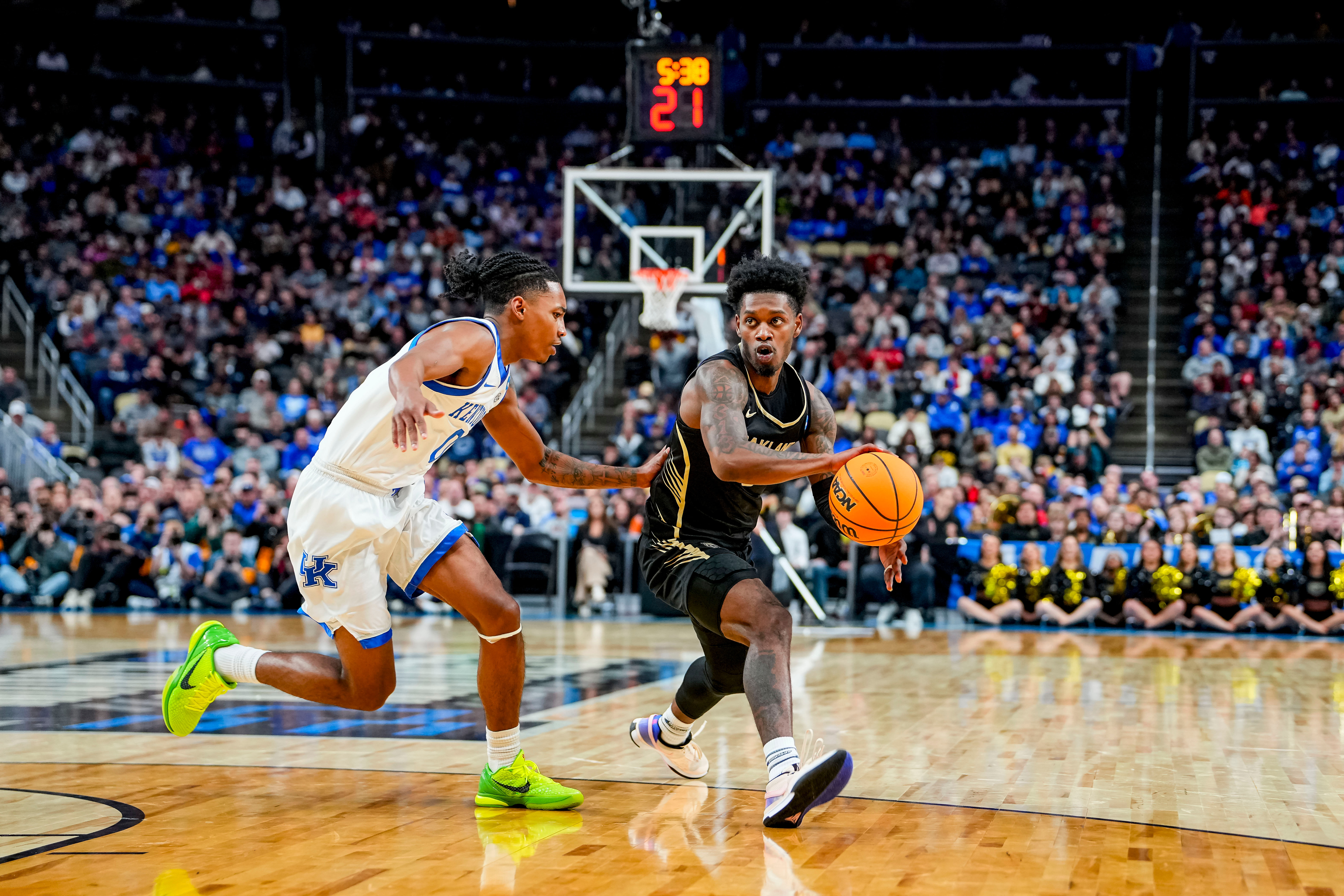 NCAA Basketball: NCAA Tournament First Round-Kentucky v Oakland