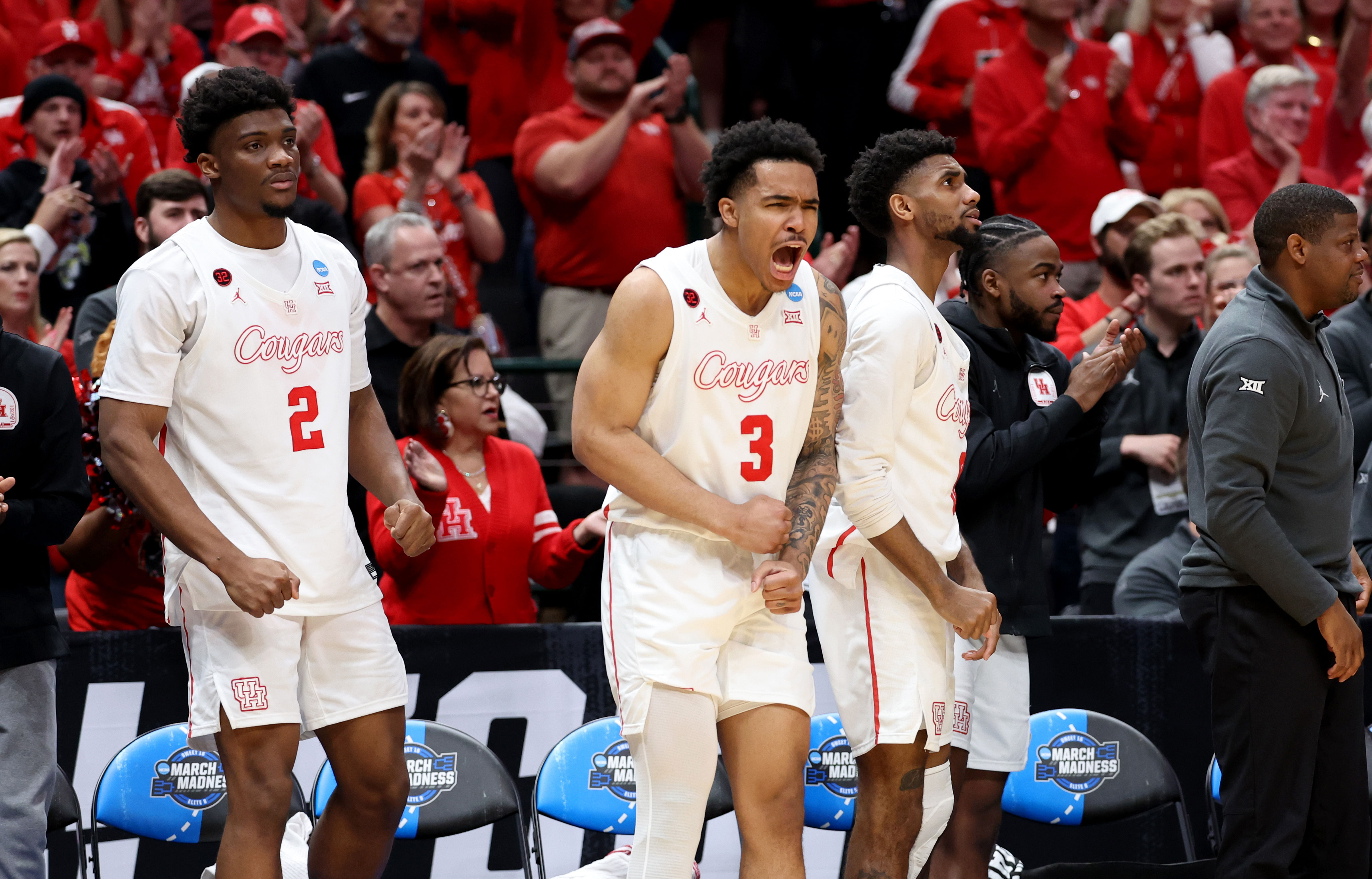 The Houston Cougars placed second in NET behind UConn in the season-ending rankings.