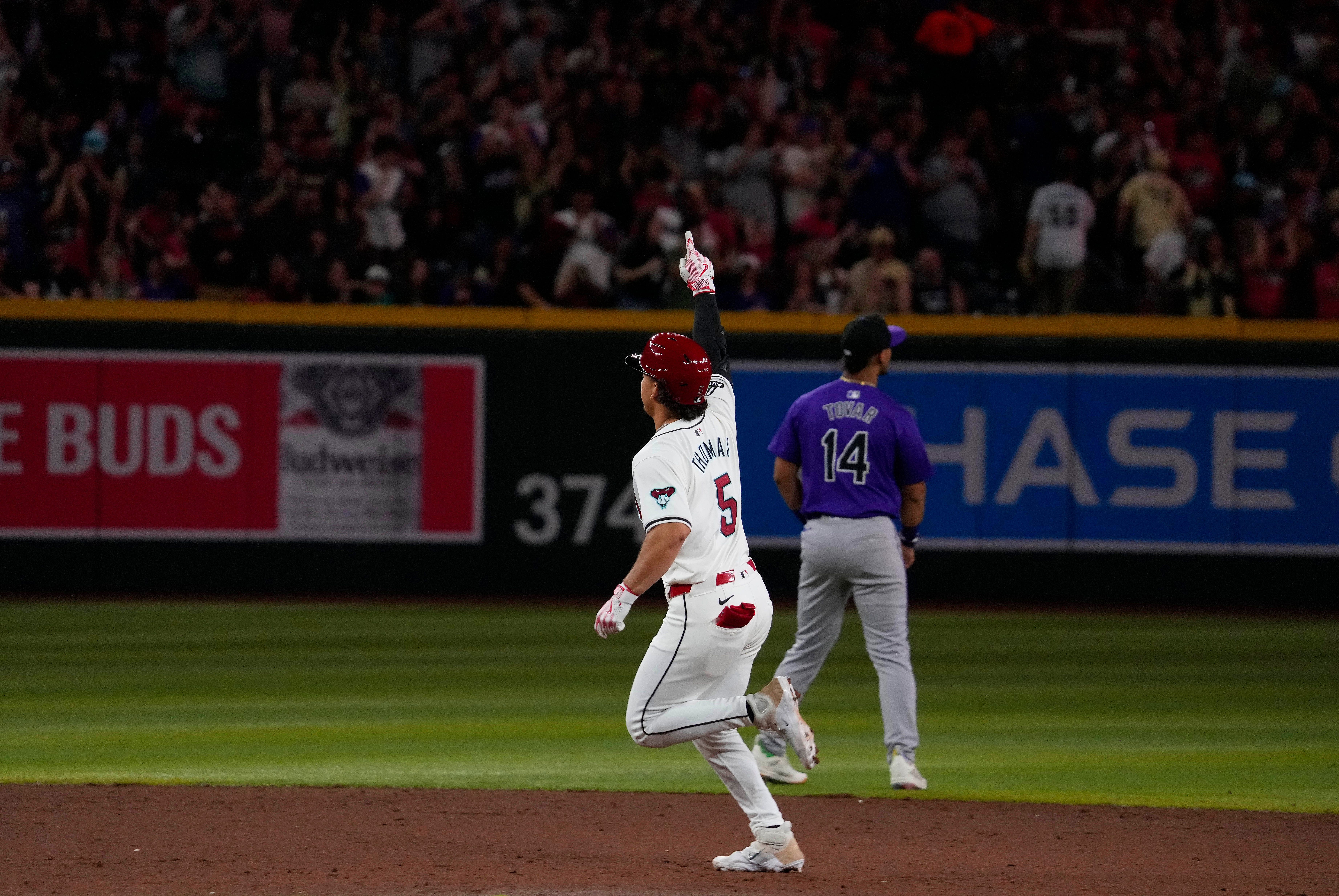 Arizona Diamondbacks - Alek Thomas 9Image via USA Today)