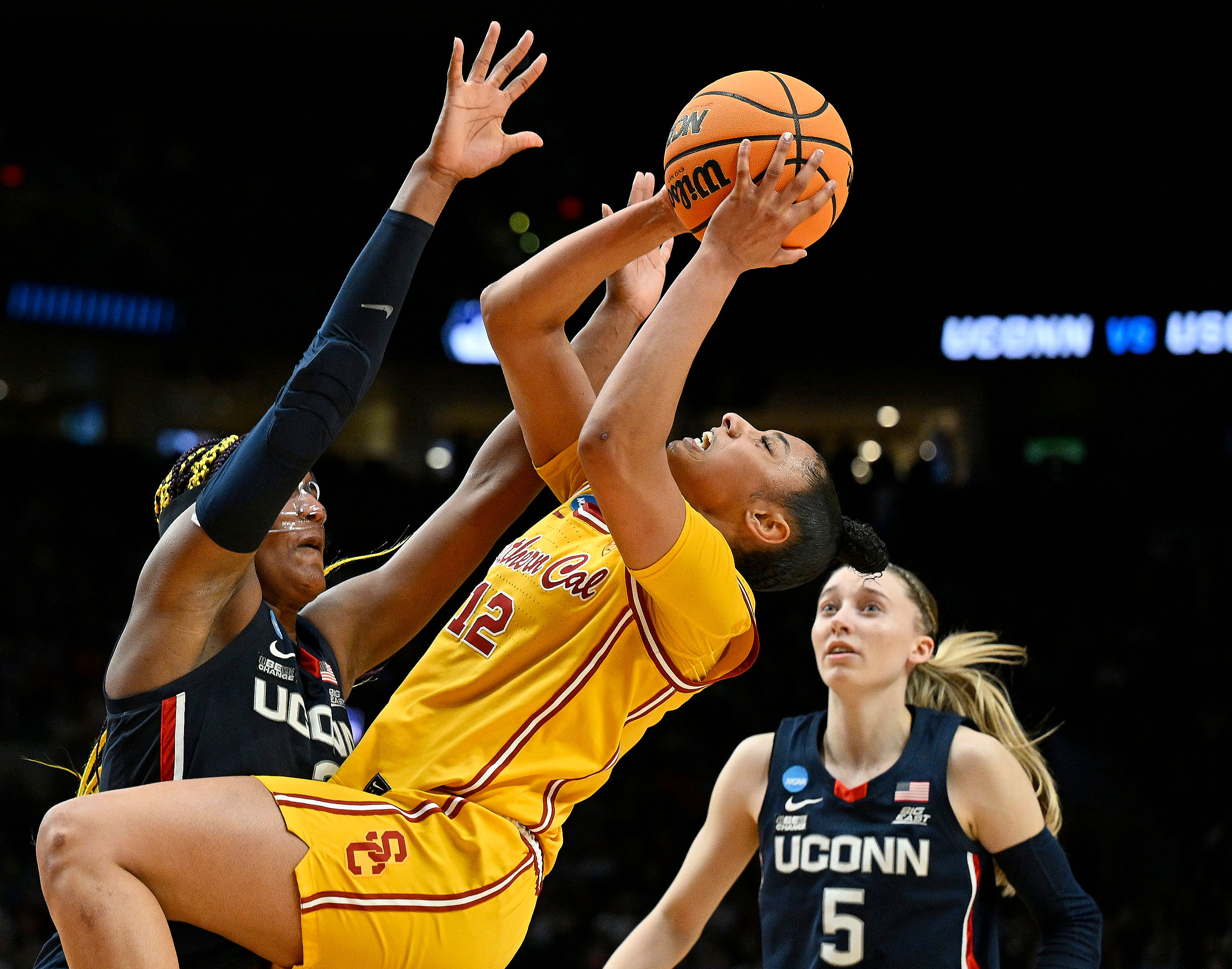 NCAA Womens Basketball: NCAA Tournament Portland Regional-Connecticut vs Southern California