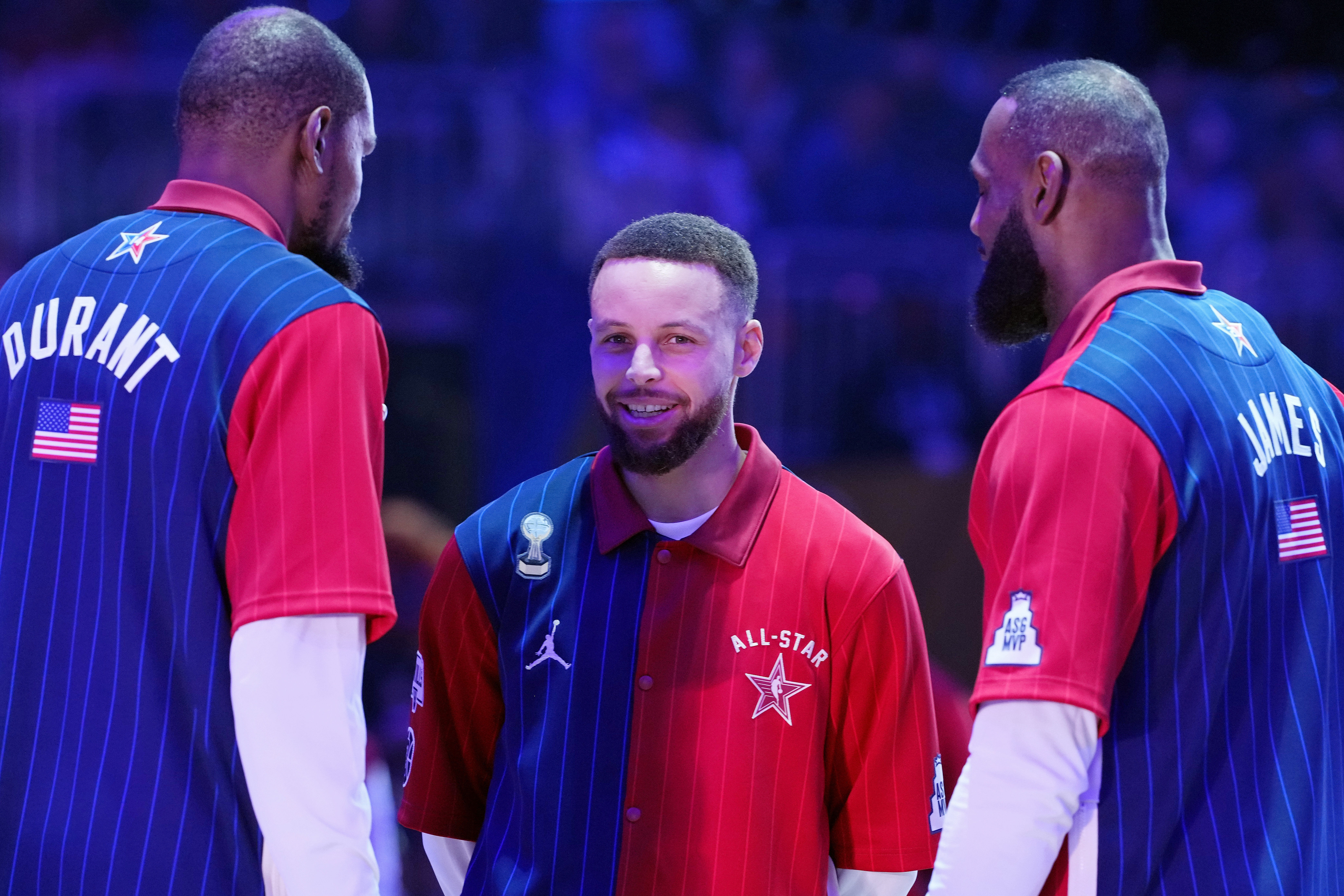 LeBron James, Steph Curry and Kevin Durant are all 35 and older